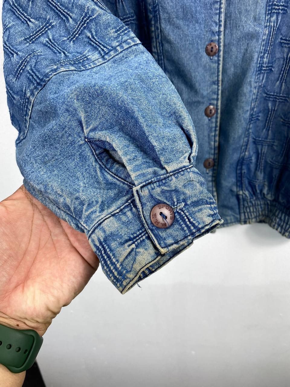 Japanese Brand japanese brand baggy denim jacket nice design Size US XXL / EU 58 / 5 - 5 Thumbnail