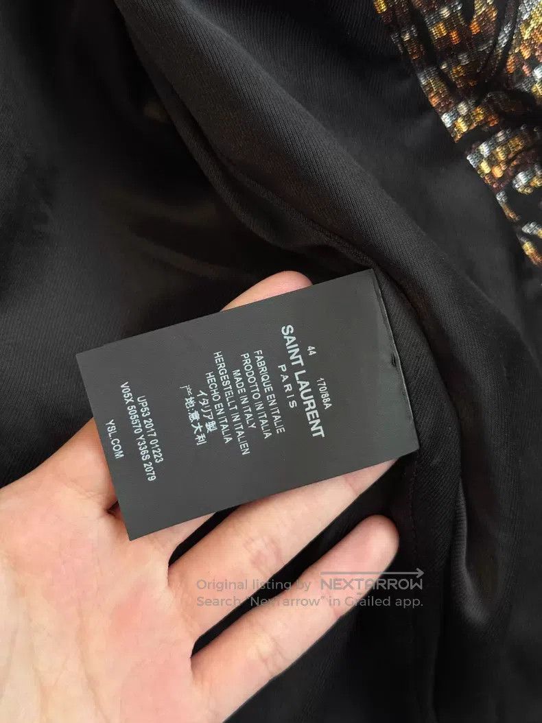 Saint Laurent Paris Saint Laurent Paris Metallic thread jacket i Size US S / EU 44-46 / 1 - 4 Thumbnail