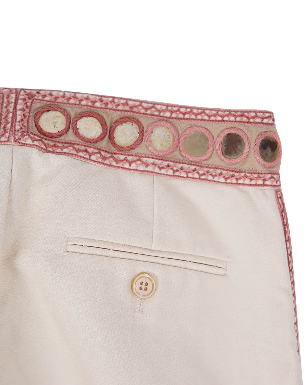 Alexander McQueen Alexander Mcqueen S/S2003 Mirror Pants Size 27" / US 4 / IT 40 - 6 Thumbnail