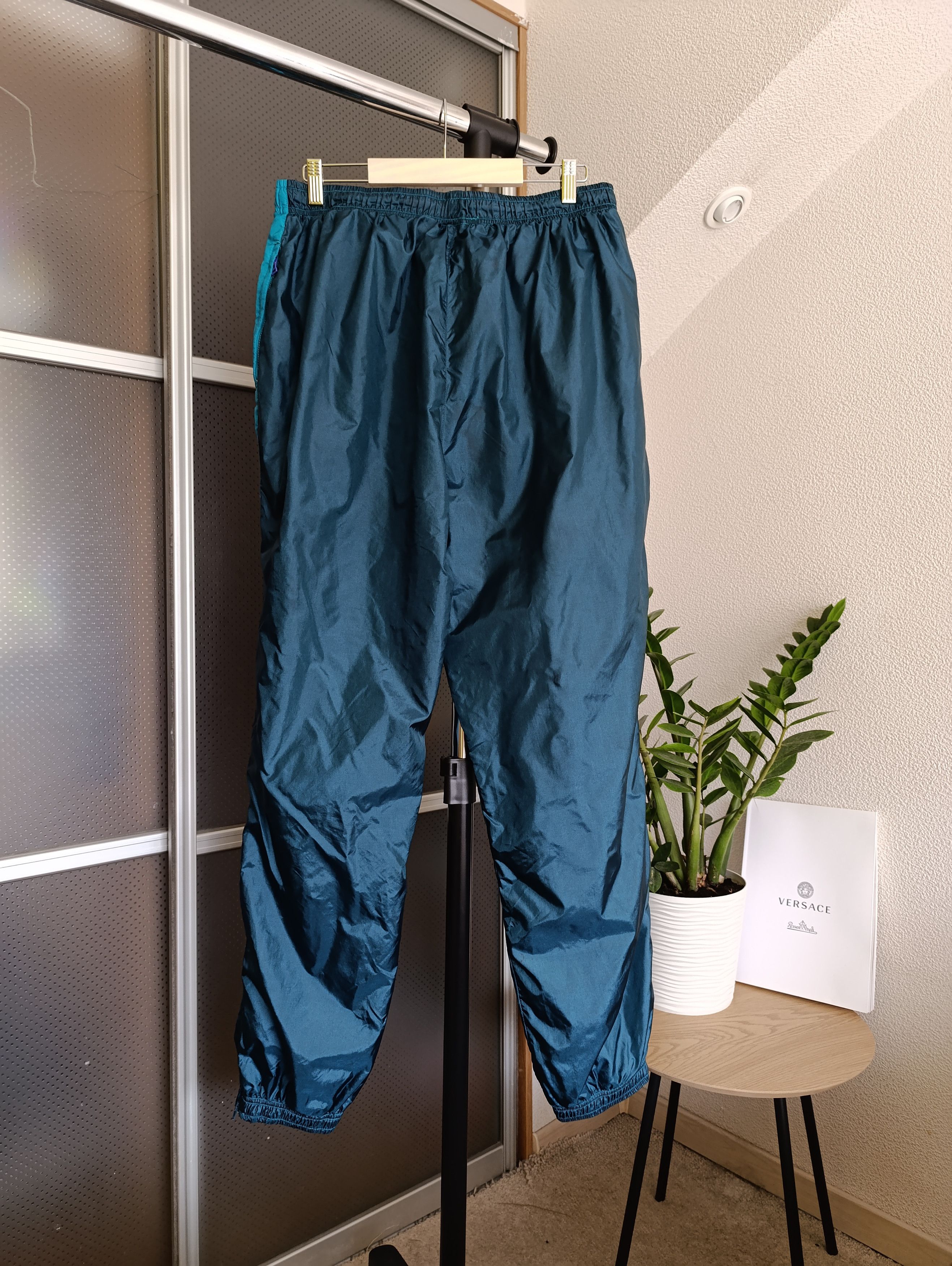 Vintage Nike Nylon Track Mens Pants S 90's Sweatpants