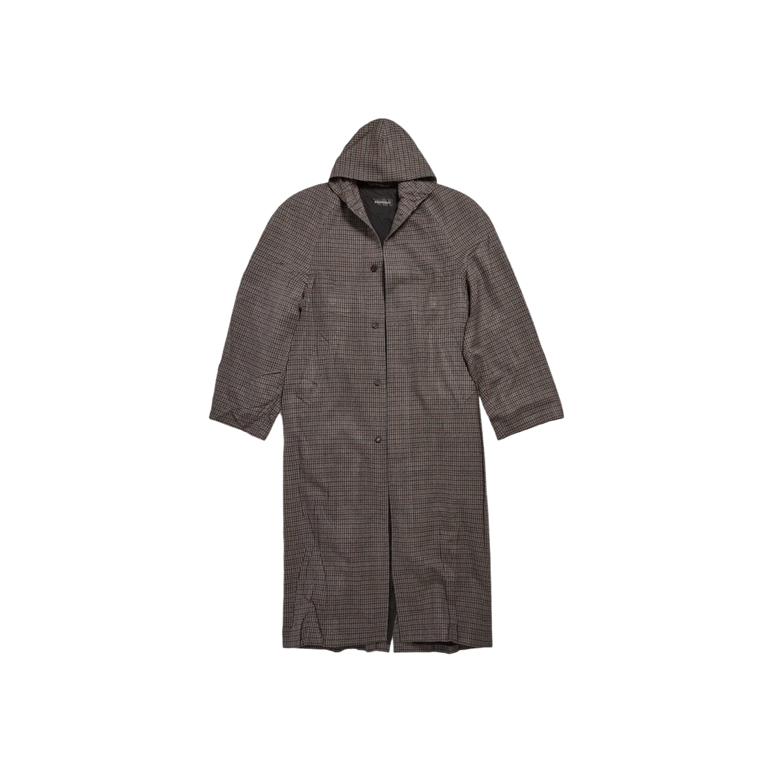 o1bcso1str0625 Raglan Hooded Coat in Multicolor