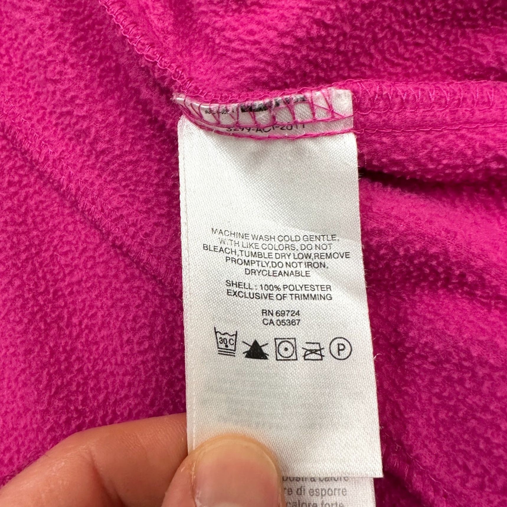 Pinko Columbia Jacket Womens Small Pink Fleece Full Zip Pockets Outdoor Hiking Casual Size S / US 4 / IT 40 - 7 Thumbnail