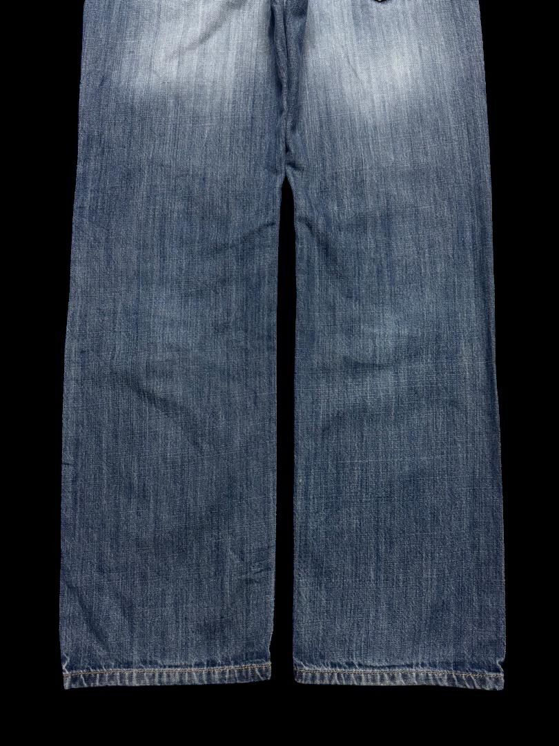 JACKROSE Vintage Japanese Sick Faded Distressed Straight Denim Jeans Size US 32 / EU 48 - 21 Thumbnail