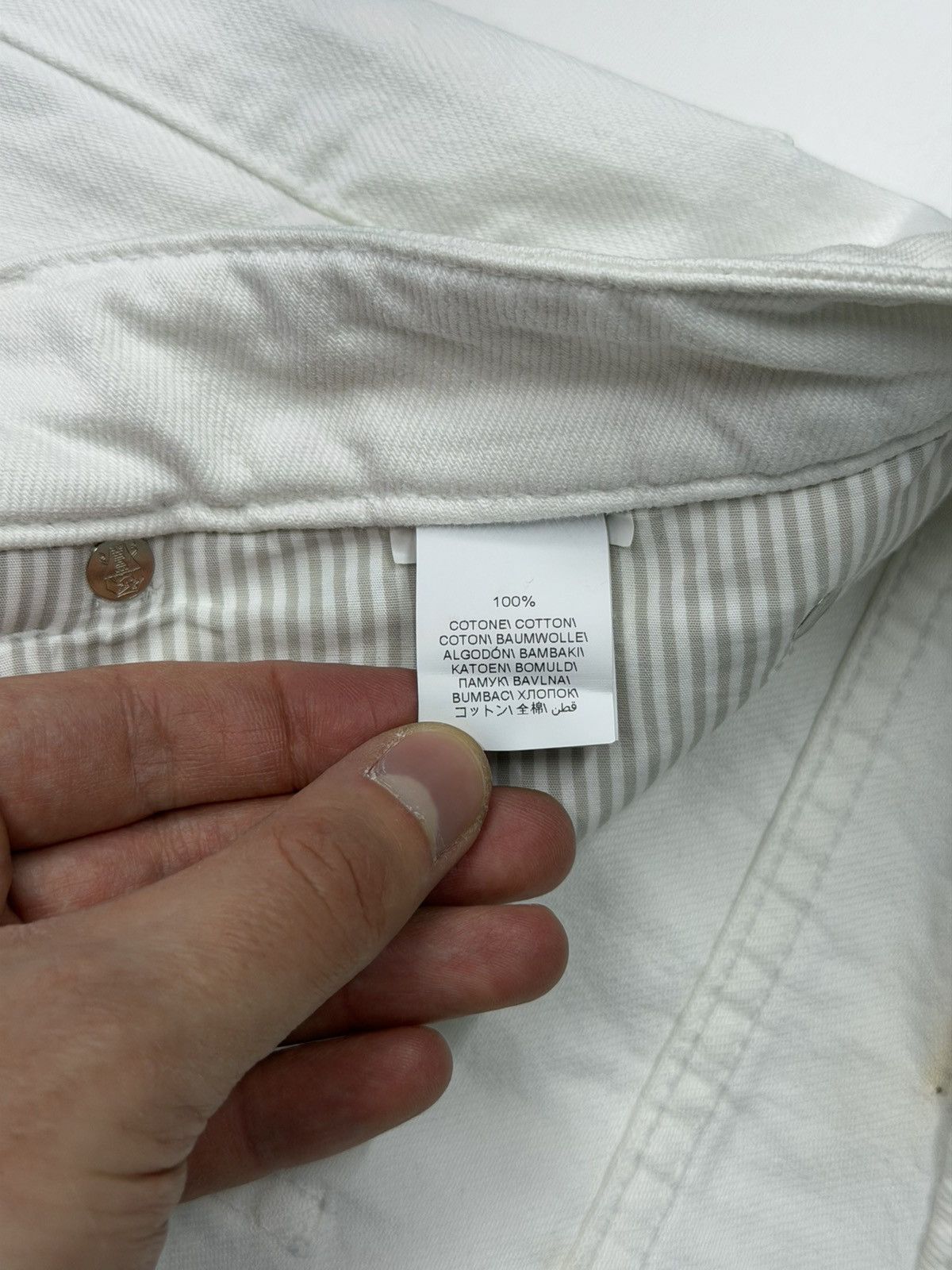 Brunello Cucinelli Vintage Brunello Cucinelli Jeans Distressed Ripped Italy Size US 33 - 10 Thumbnail