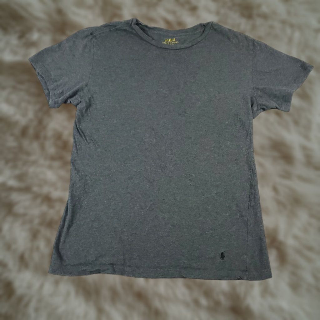 Polo Ralph Lauren Polo Ralph Lauren T Shirt Mens Medium Gray Pony Casual Short Sleeve Clothing Unisex Adults Regular Crew Neck Logo 90s Modern American Sports Classic Size US M / EU 48-50 / 2 - 1 Thumbnail