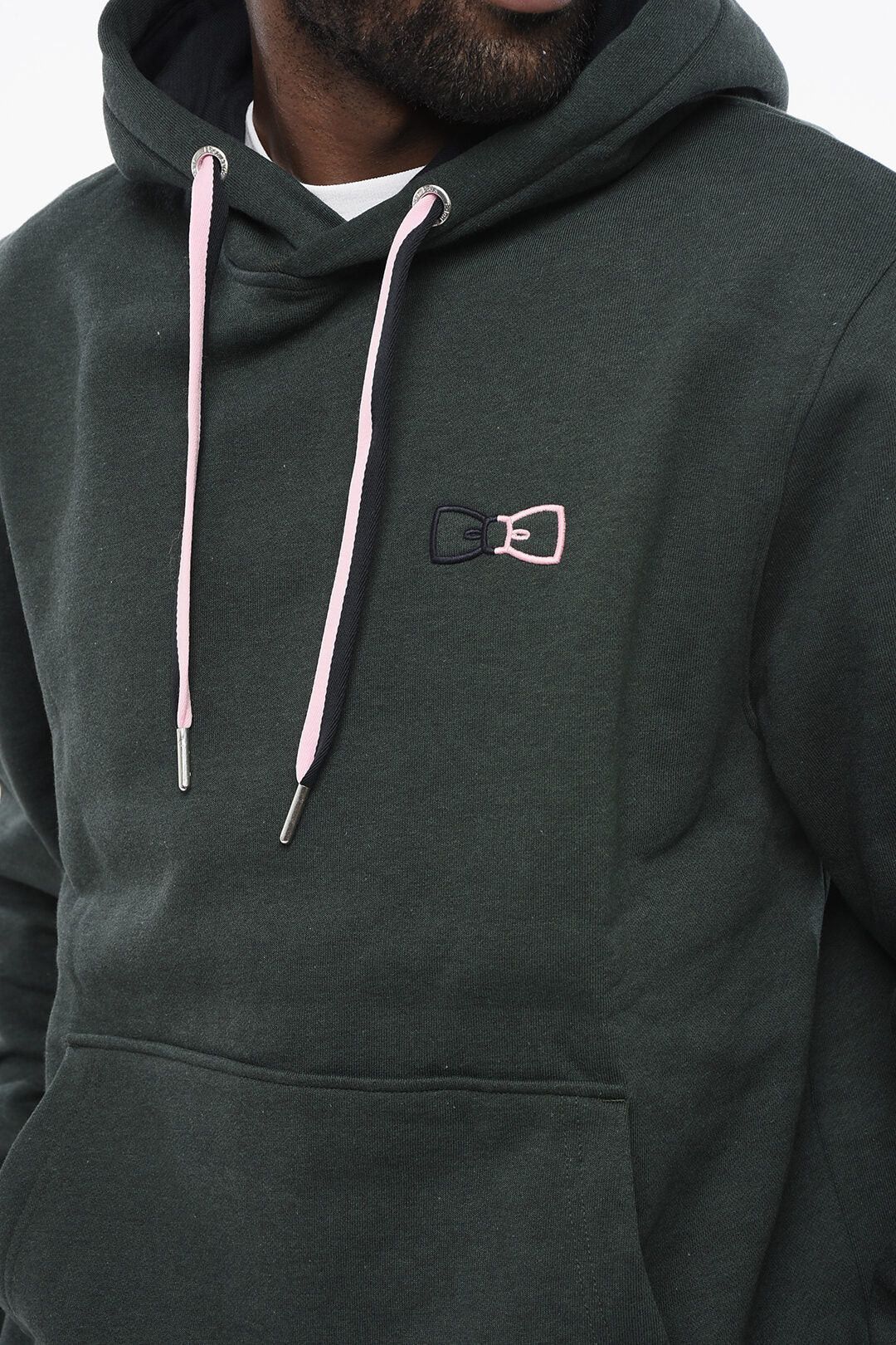Eden Park og1mm0426 Cotton Fleece Hoodie in Green Size US XL / EU 56 / 4 - 3 Thumbnail