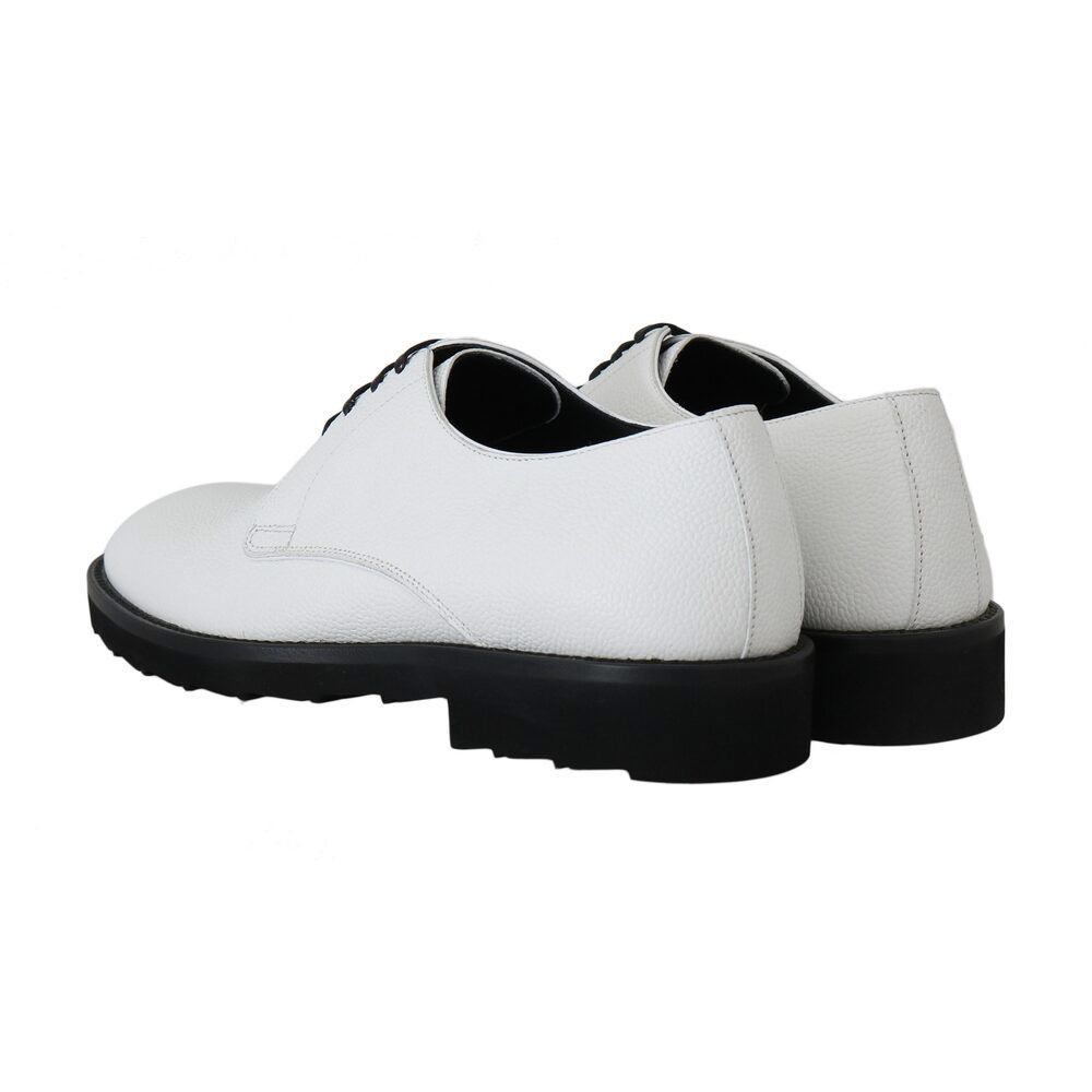 Dolce & Gabbana Dolce & Gabbana Elegant White Formal Leather Shoes Size US 6 / EU 39 - 5 Thumbnail