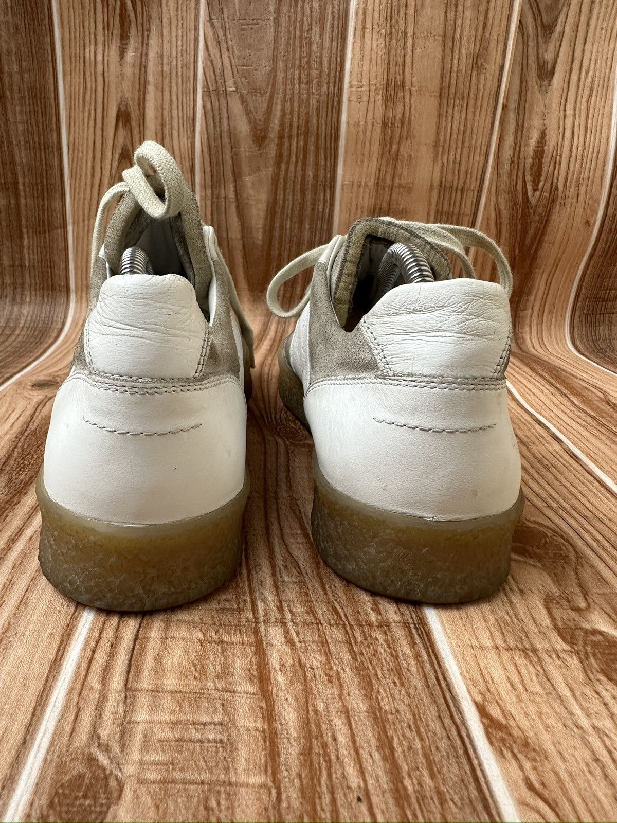 Maison Margiela Maison margiela MM6 White Court Sneakers Lowtops Size US 7 / IT 37 - 11 Thumbnail