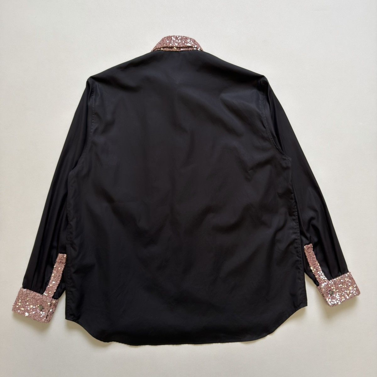 Dior A/W 22 Black Shirt With Pink Sequins Size US M / EU 48-50 / 2 - 13 Thumbnail