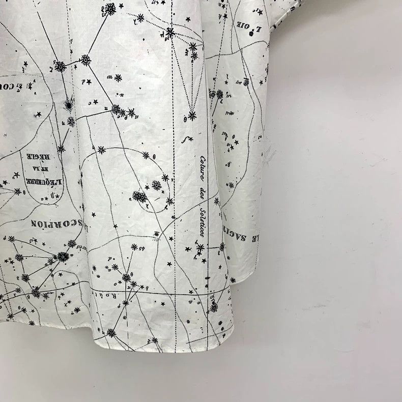 Other Dior White constellation floral print cotton lapel short-s Size XS / US 0-2 / IT 36-38 - 4 Thumbnail