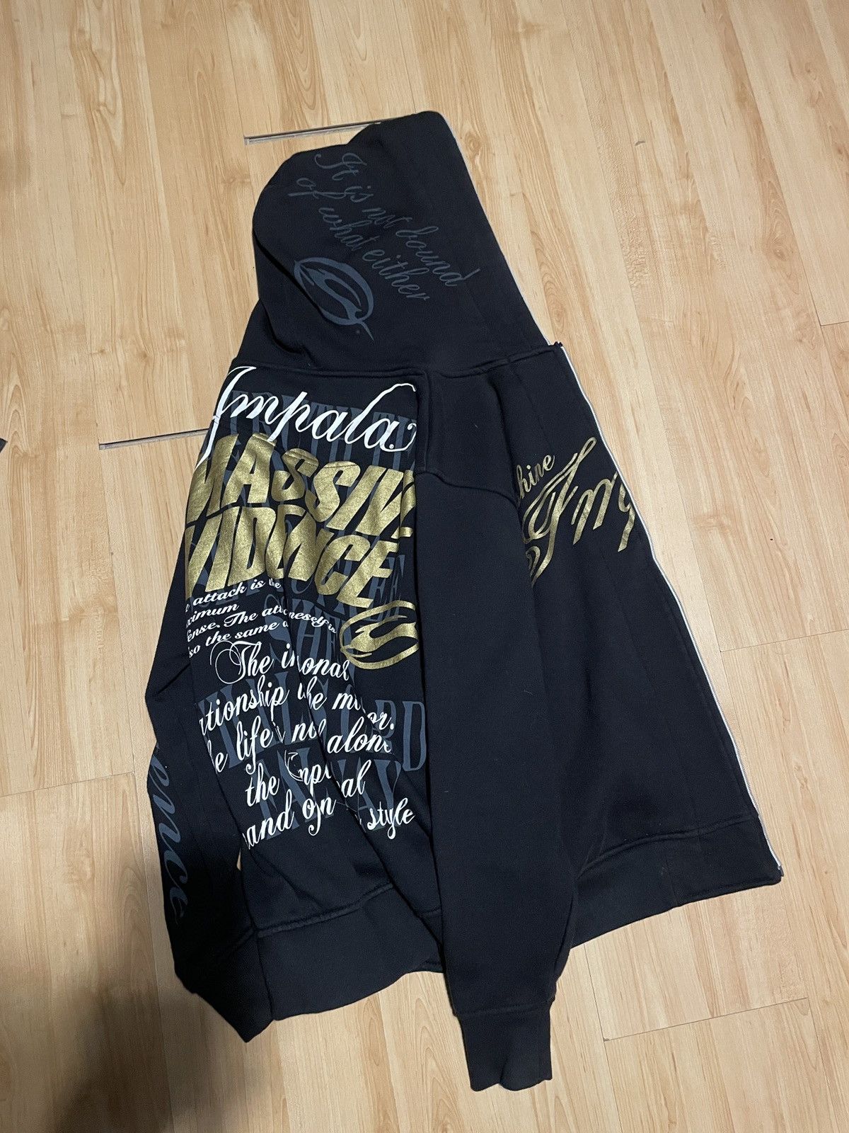 Japanese Brand ifsixwasnine impala poem hoodie Size US M / EU 48-50 / 2 - 4 Thumbnail