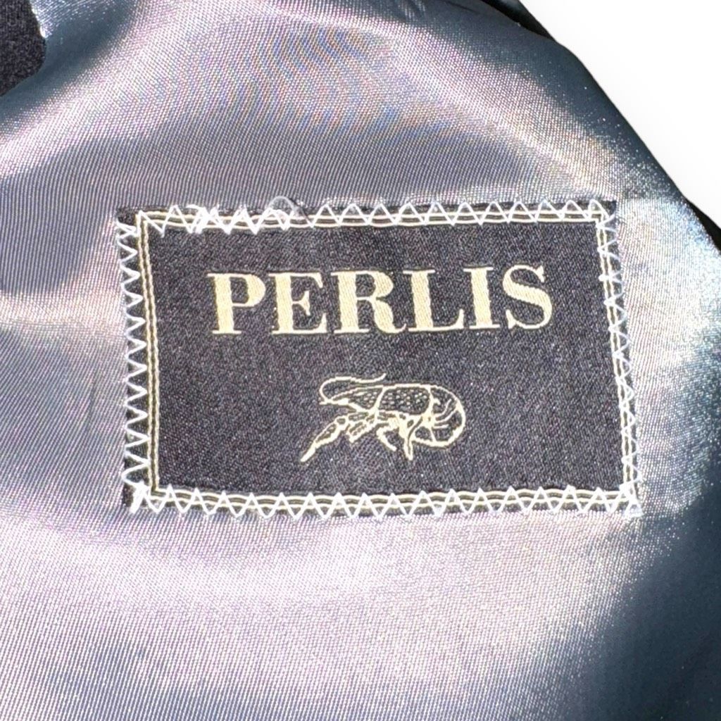 Perlis Perlis Charcoal Gray Empire 1917 Wool Sport Coat 42R Size 42R - 2 Thumbnail