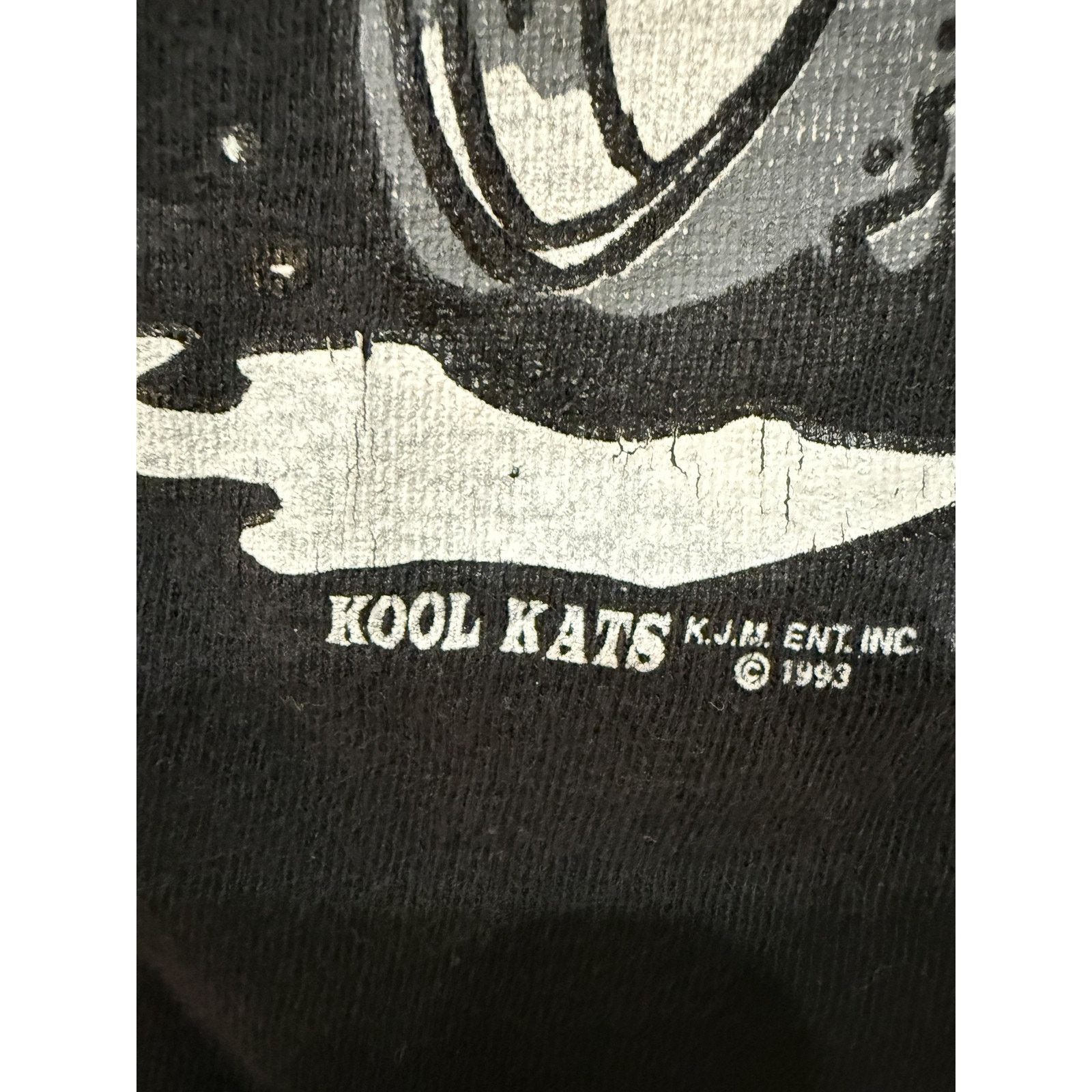 & Other Stories Vintage 90s Kool Kats Shirt Men MED Biker Casino AOP Size US M / EU 48-50 / 2 - 5 Thumbnail