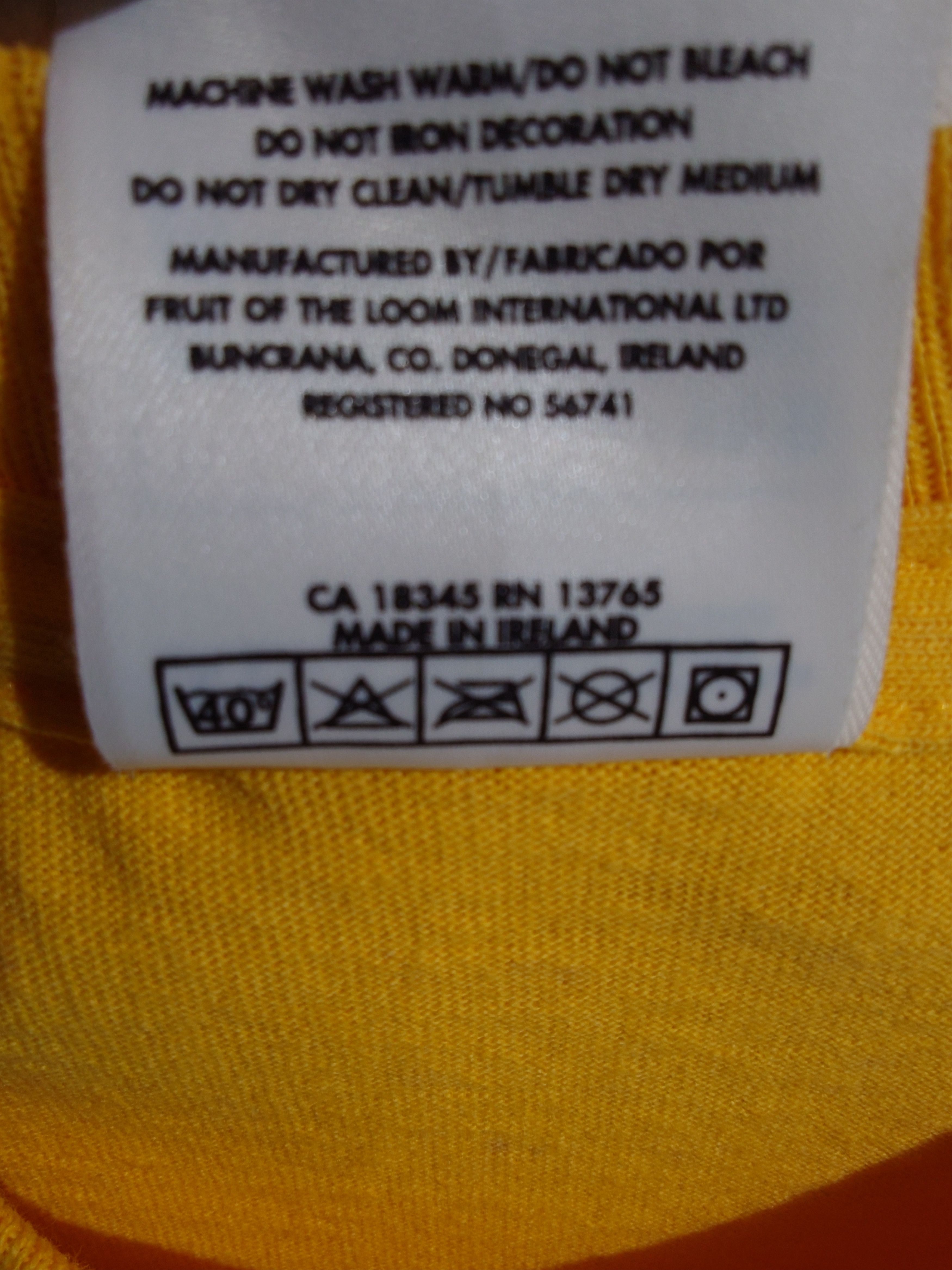 Vintage VINTAGE FRUIT OF THE LOOM T SHIRT Size US XL / EU 56 / 4 - 3 Thumbnail