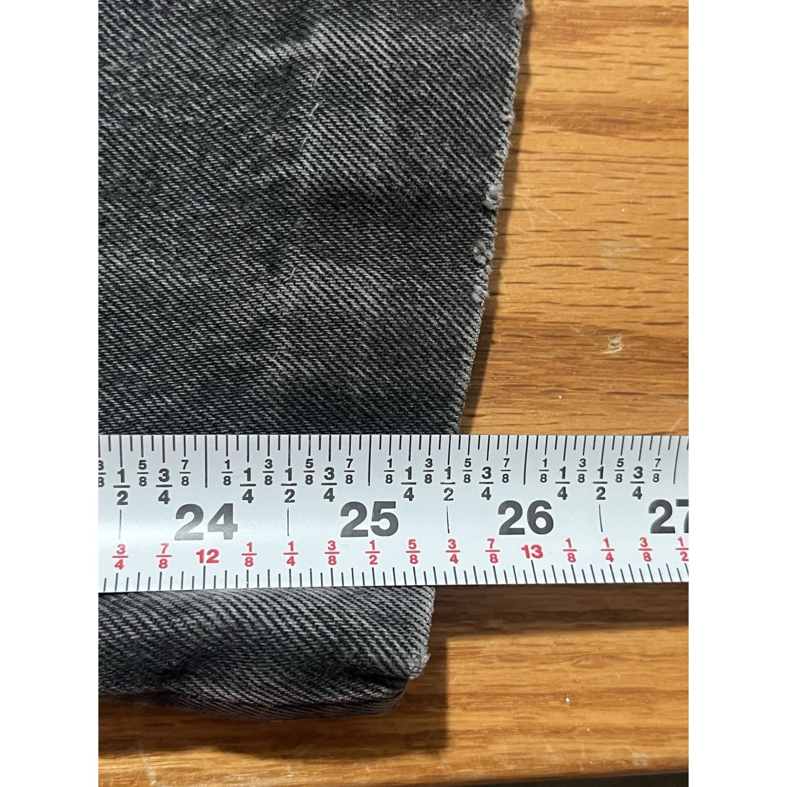 Levi's Vtg Levi’s 501-0660 90s Button Fly Black Denim USA 34W READ Size US 34 / EU 50 - 9 Thumbnail