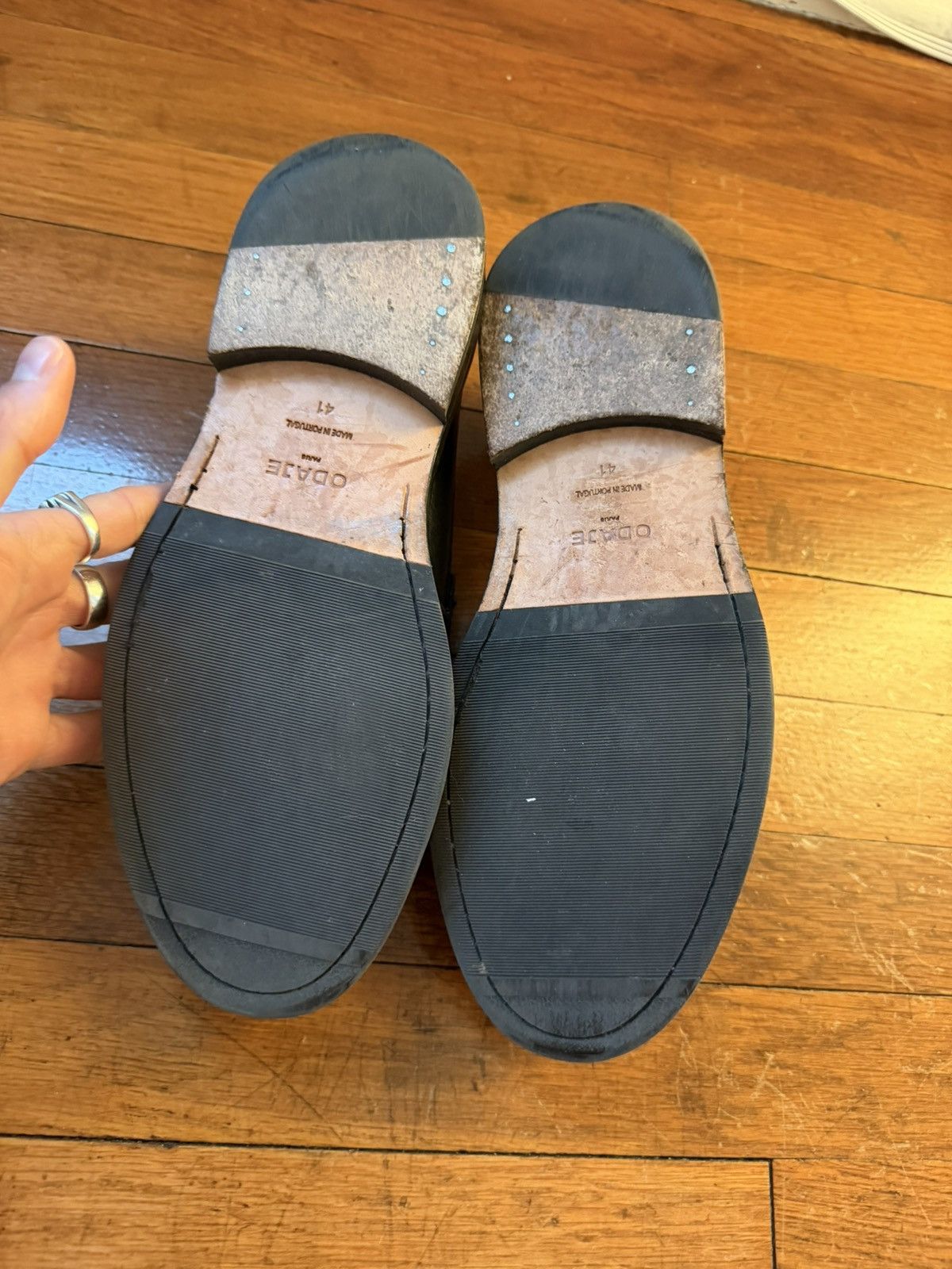 Other Odaje Paris Black Penny Loafers Size EU 41 / US 8 Size US 8 / EU 41 - 6 Thumbnail