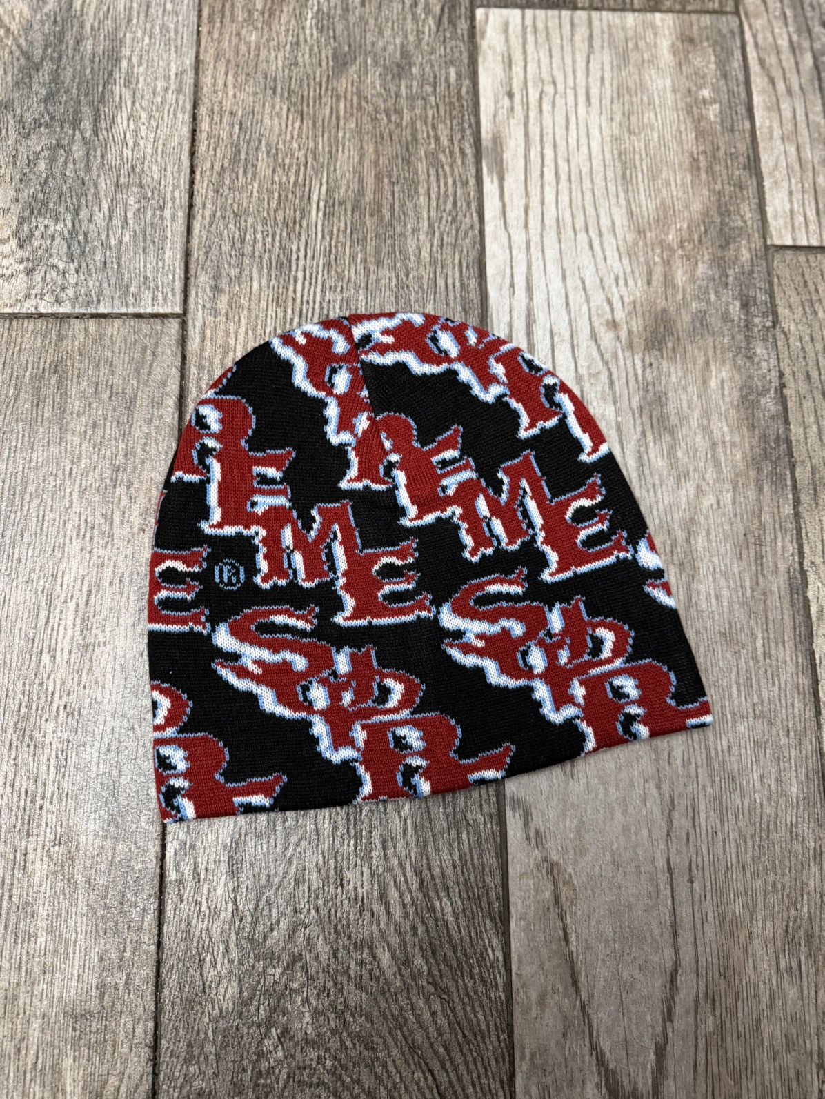 Supreme Supreme Slanted Gothic Outline Beanie Size ONE SIZE - 3 Thumbnail