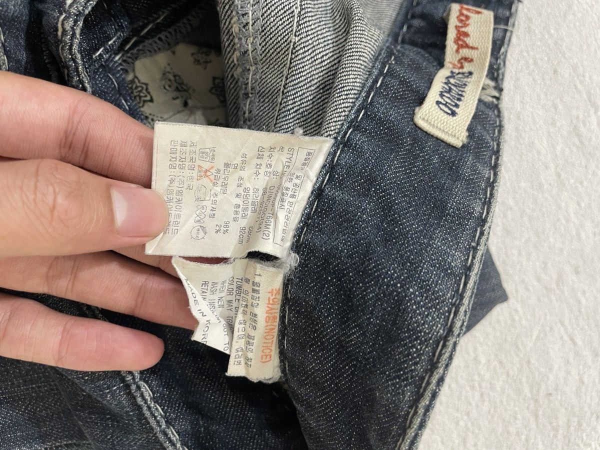 If Six Was Nine 2000s Buckaro Denim Stonewash Size US 27 - 9 Thumbnail