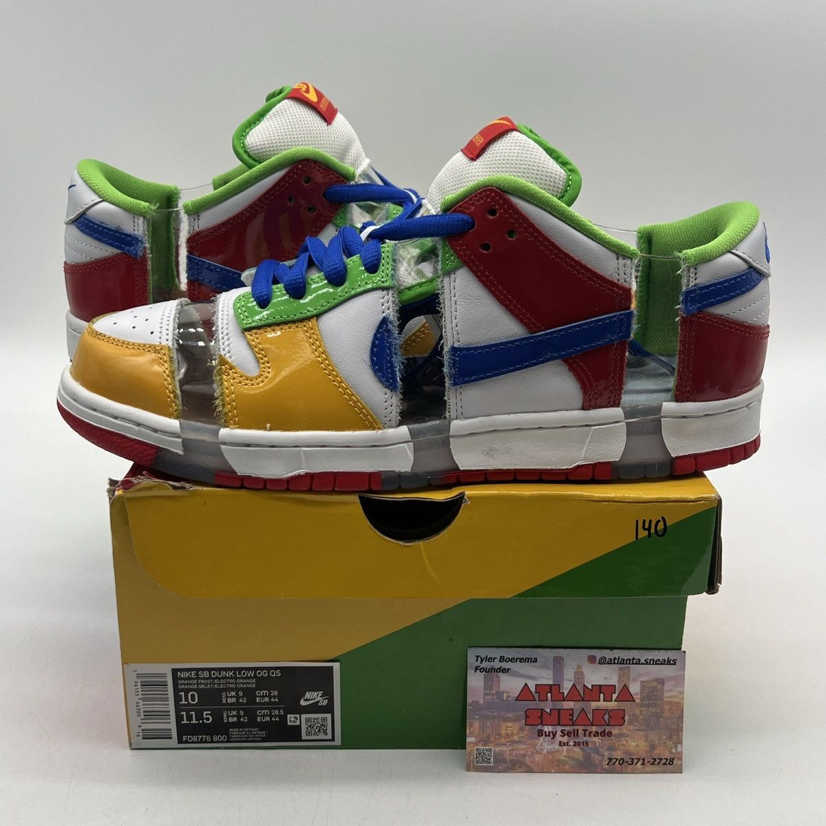 Nike Nike dunk low sb sandy bodecker Size US 9.5 / EU 42-43 - 1 Thumbnail