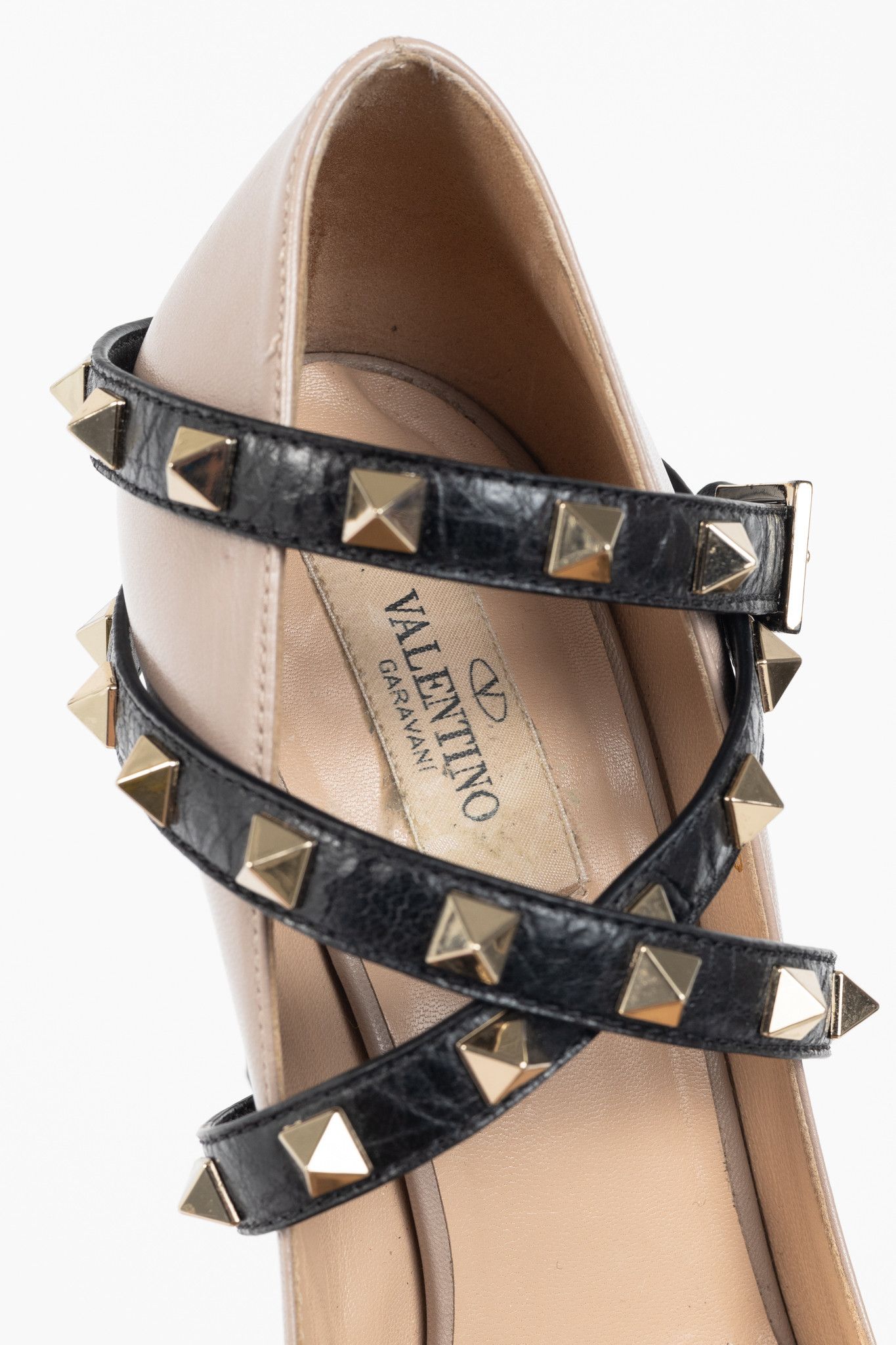Valentino Valentino Garavani Studwrap Rockstud Pointed-Toe Pumps Size US 8.5 / IT 38.5 - 10 Thumbnail