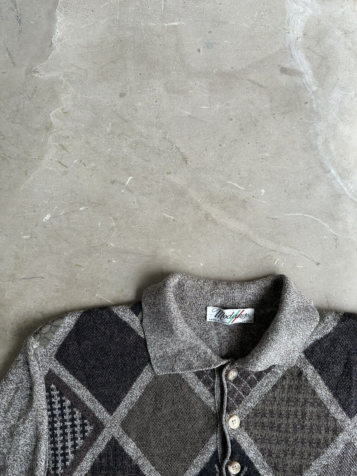Vintage Vintage Wool Blend Polo Sweater Size M Size US M / EU 48-50 / 2 - 2 Thumbnail