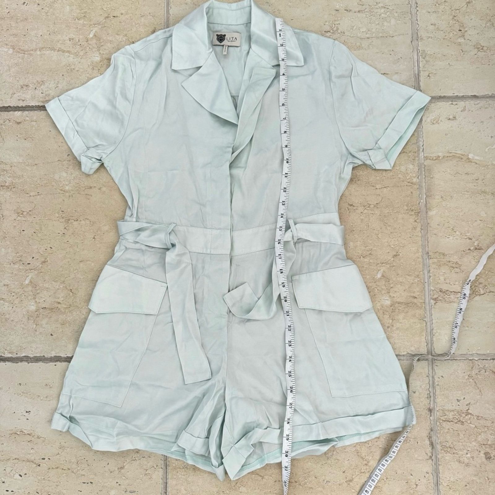 Other NWOT! LITA By Ciara Jumpsuit, Light Blue, Size XS Size 26" / US 2 / IT 38 - 4 Thumbnail