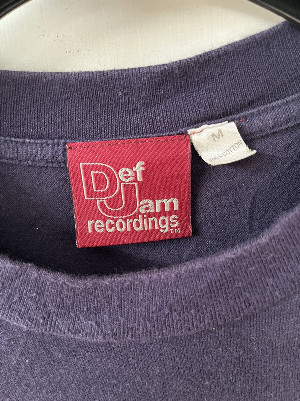 Band Tees × Rap Tees × Vintage Vintage 90s Def Jam Recordings 1998 Polygram T-Shirt Size US M / EU 48-50 / 2 - 5 Thumbnail