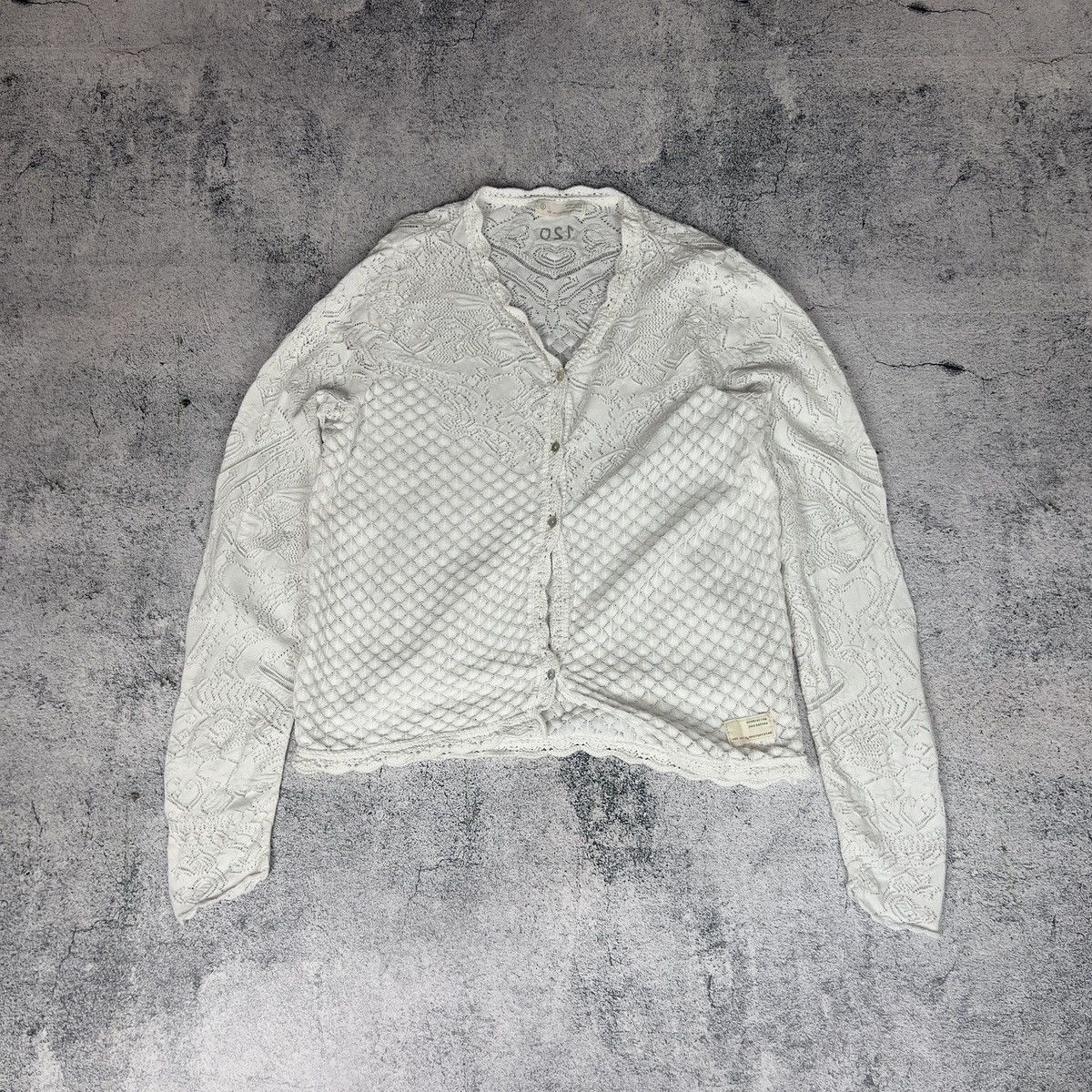 Odd Molly Odd Molly Cardigan Women's Size 3 Cotton White Luxury Size S / US 4 / IT 40 - 1 Thumbnail