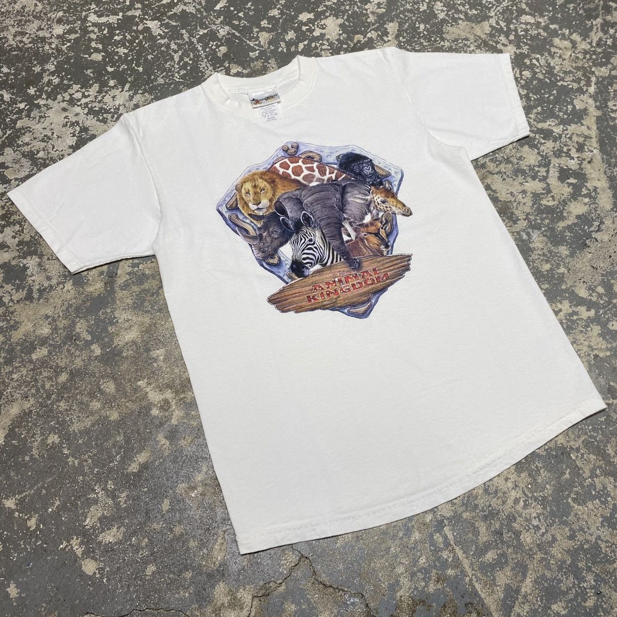 Disney × Vintage Vintage Animal Kingdom Walt Disney World Tshirt 90s USA Size US M / EU 48-50 / 2 - 7 Thumbnail