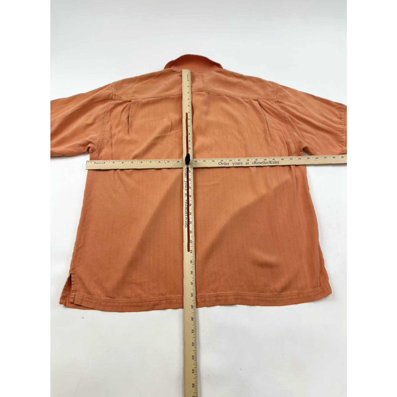 Tommy Bahama VINTAGE Tommy Bahama Polo Shirt Men’s L Large Orange Silk Golf Shirt Size US L / EU 52-54 / 3 - 6 Thumbnail