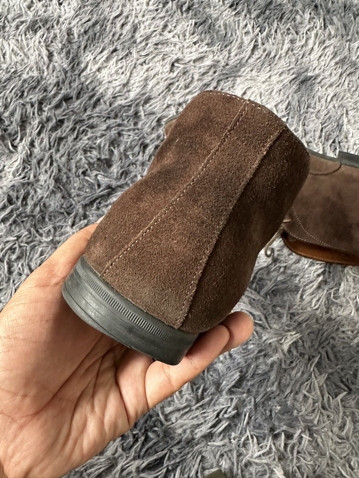 Japanese Brand 🔥Grail🔥 00’s Stefano Rossi Oumo suede chukka brown shoes Size US 9 / EU 42 - 13 Thumbnail