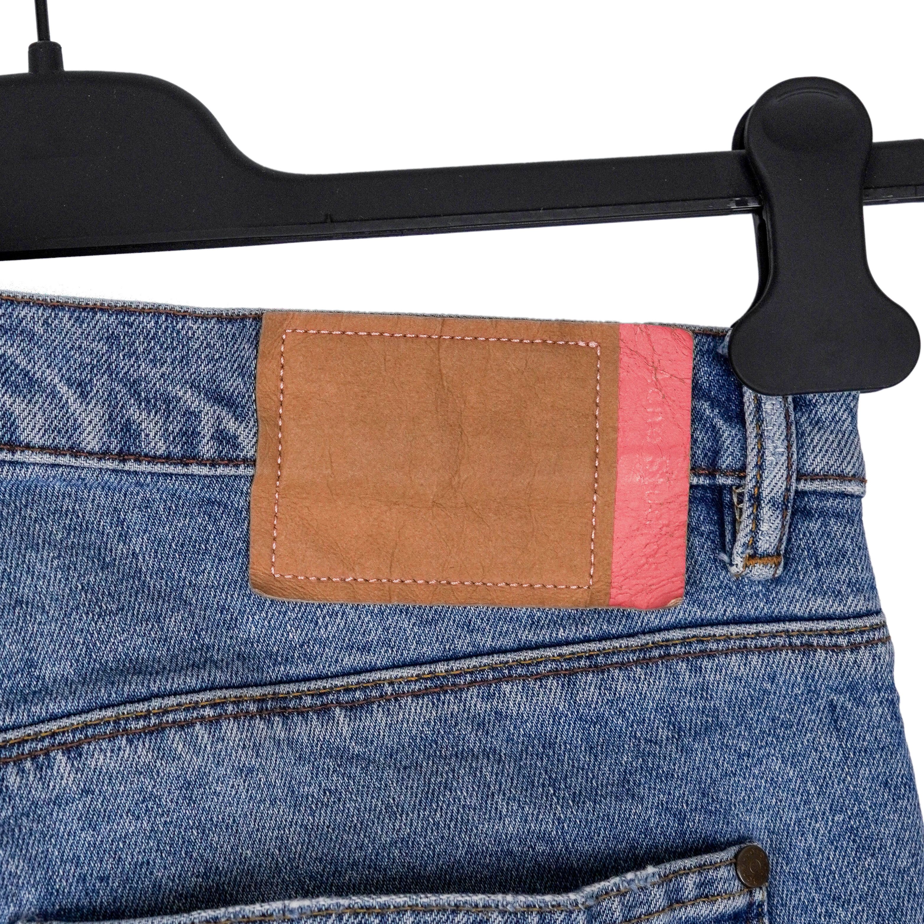 Acne Studios Acne Studios Bla Konst Max Mid Blue Distressed Pants Jeans Size US 32 / EU 48 - 7 Thumbnail