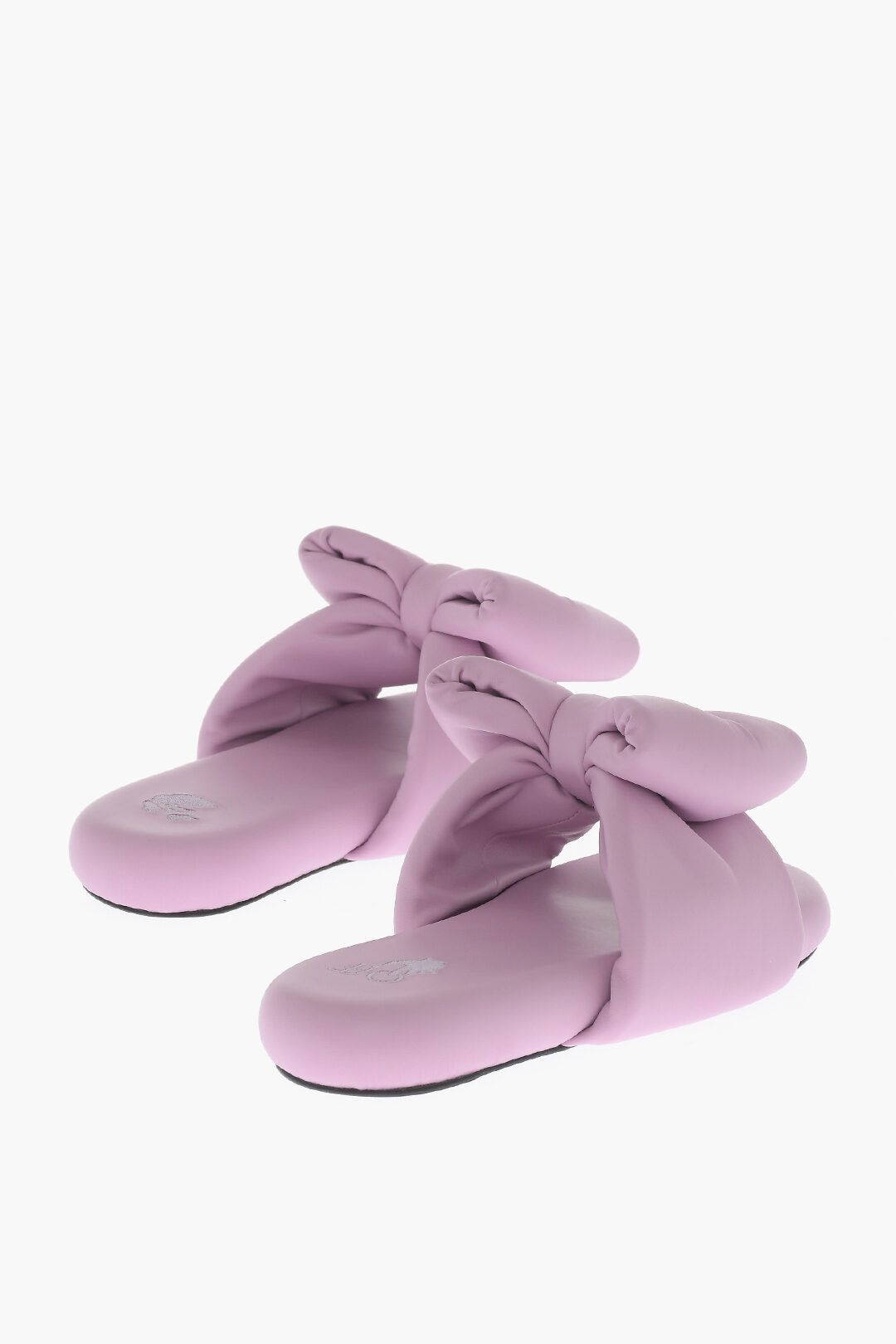 Off-White og1mm1024 Padded Leather Sandals in Pink Size US 6 / IT 36 - 3 Thumbnail