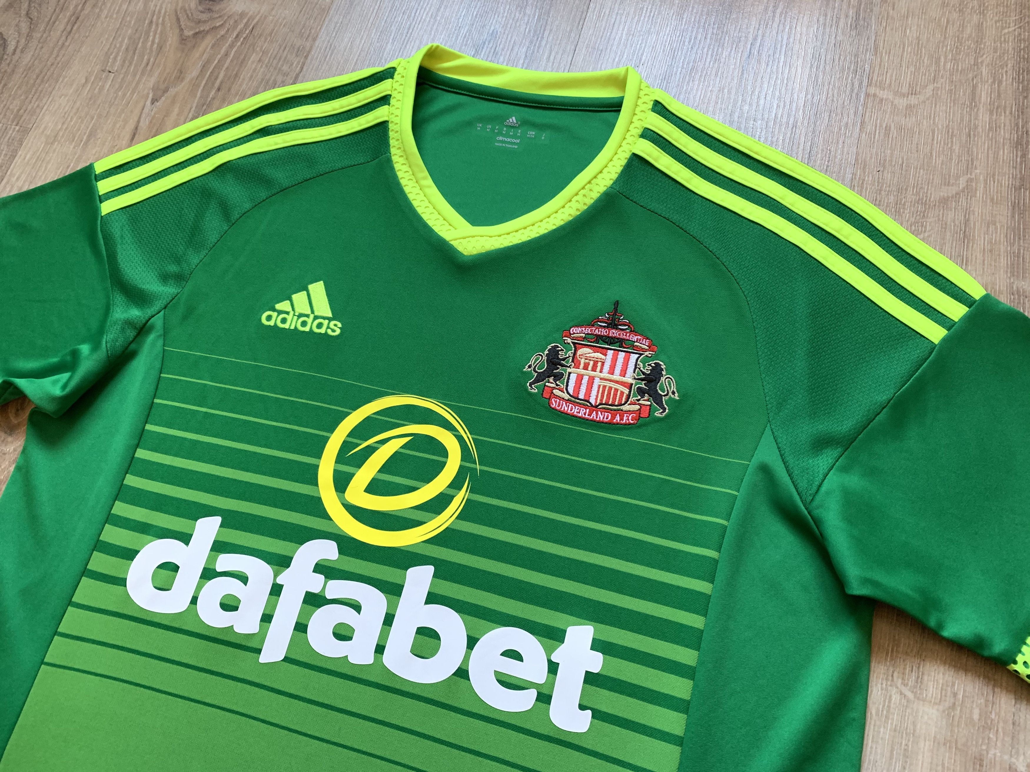 Adidas Adidas Sunderland Away Shirt 2015-2016 Size US M / EU 48-50 / 2 - 3 Thumbnail