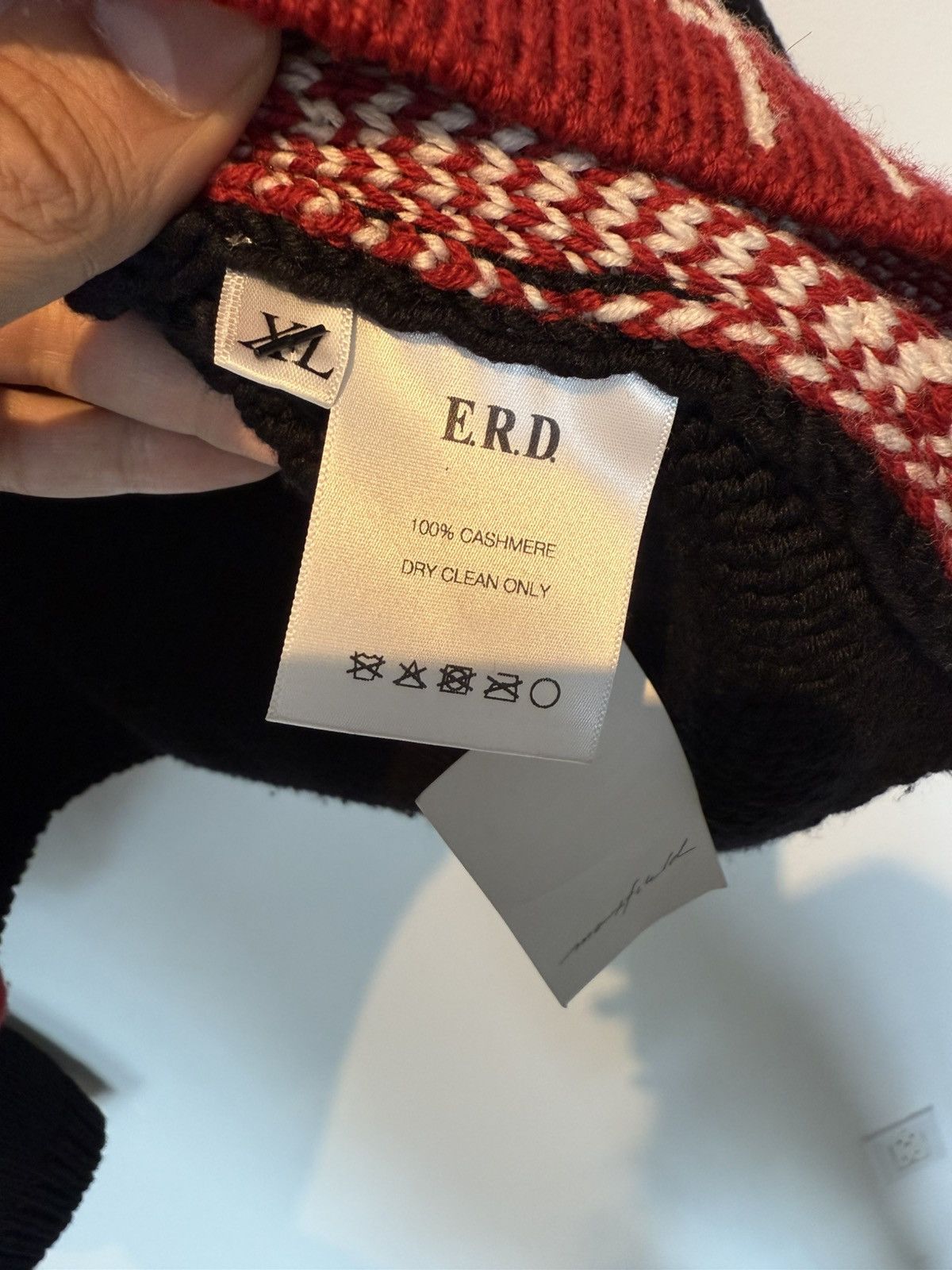 Enfants Riches Deprimes × Loro Piana ERD X LORO PIANA CHAINLINK SWEATER Size US XL / EU 56 / 4 - 3 Thumbnail