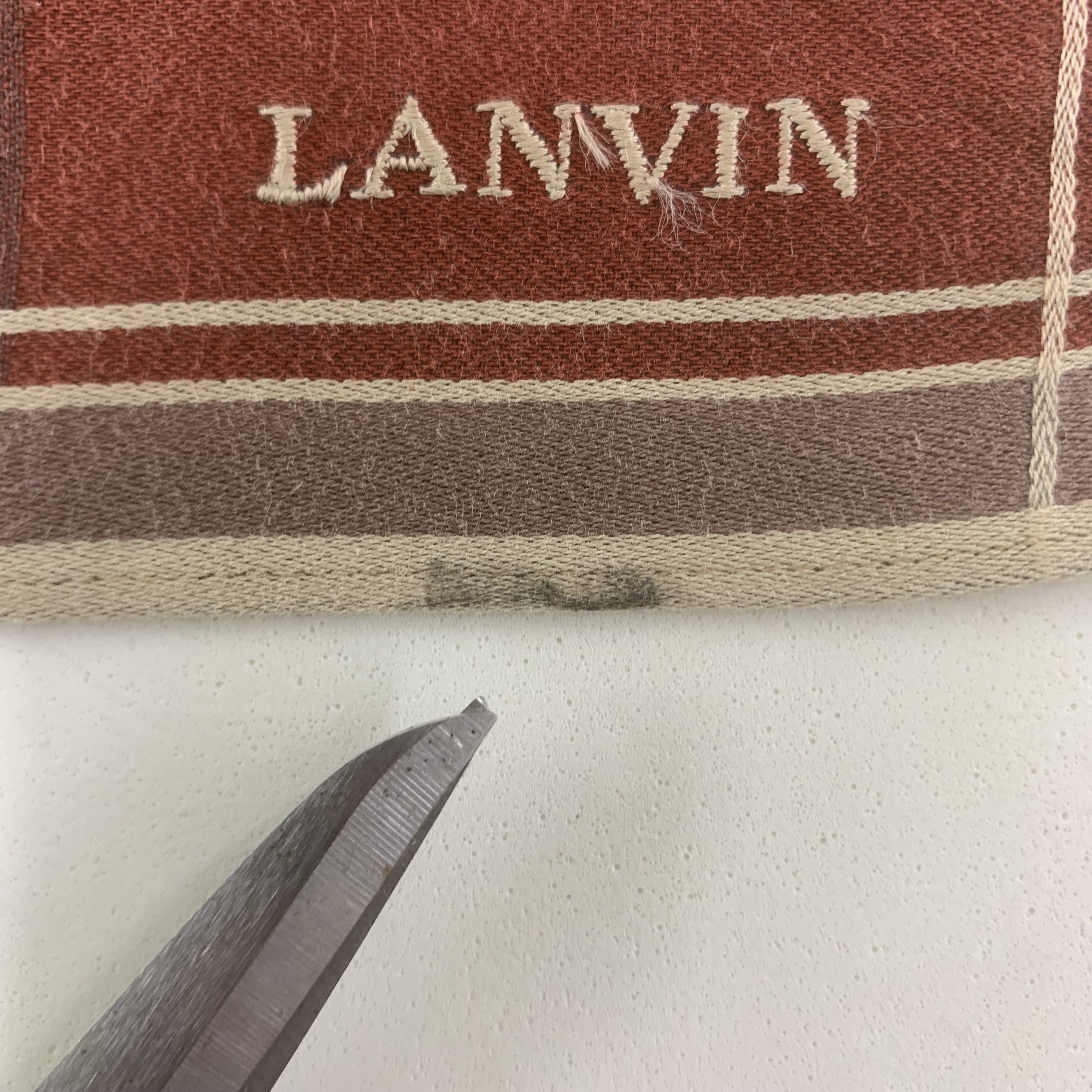 Lanvin Lanvin Handkerchief Bandana Neckerchief Square TB3389 Size ONE SIZE - 6 Thumbnail