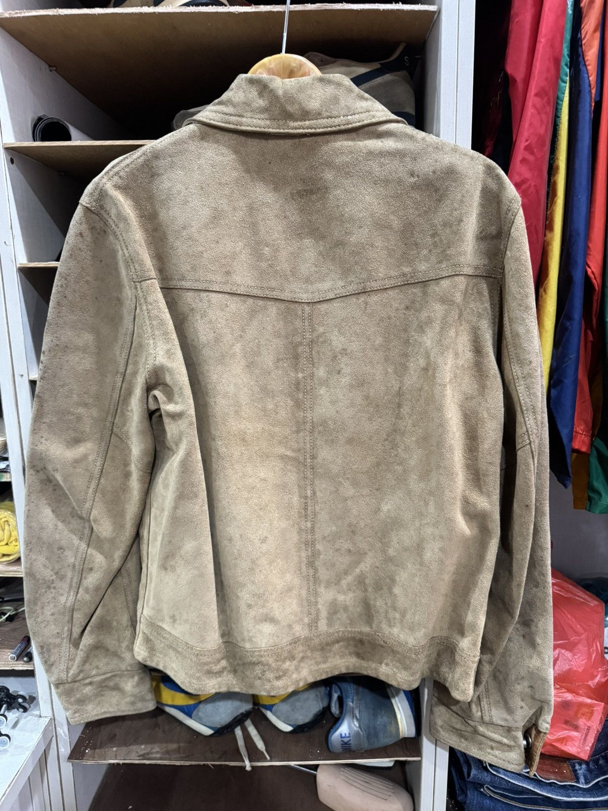 Levi's × Vintage Levis Cowhide Jacket OrangeTag Size US L / EU 52-54 / 3 - 11 Thumbnail