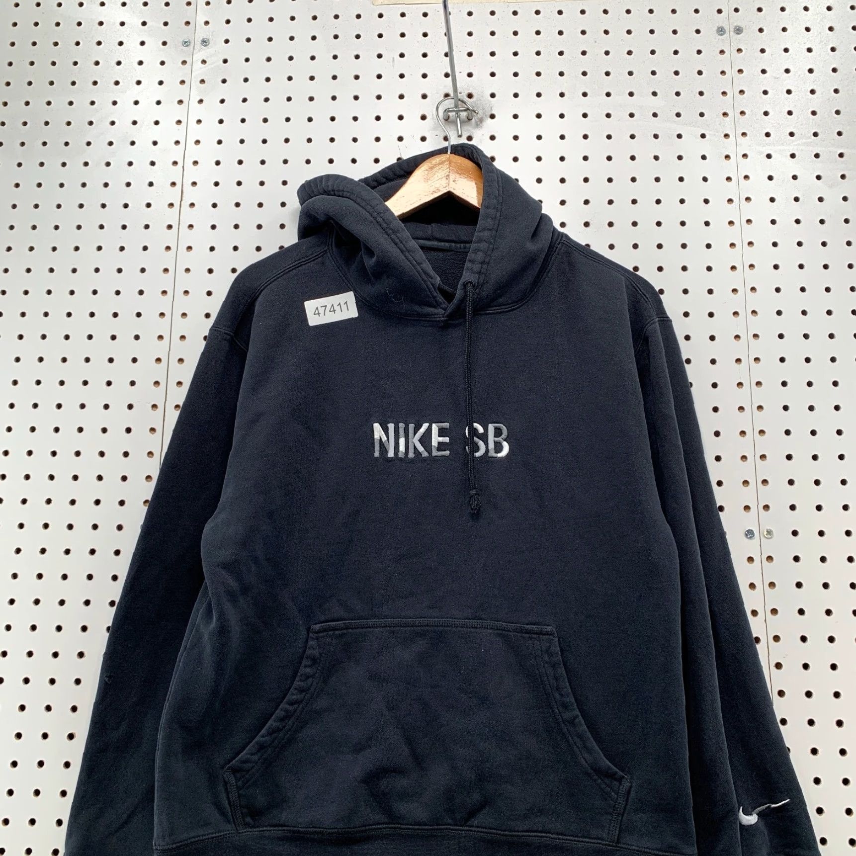 Nike Nike SB Hoodie Sweatshirt Mens M Black Mosaic Logo Embroidered Fleece Size US M / EU 48-50 / 2 - 4 Thumbnail