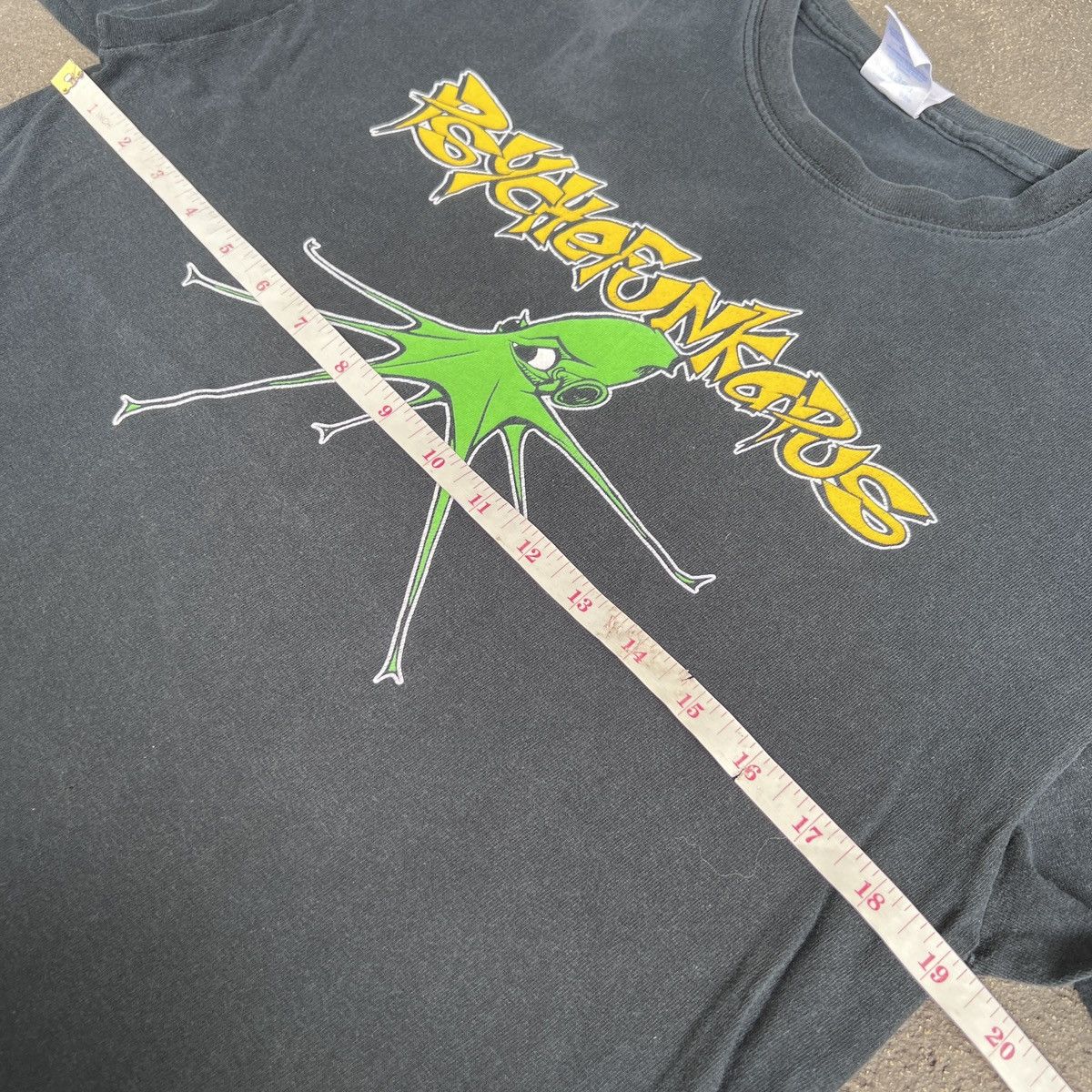 Band Tees Rare Vintage Y2K Psychefunkapus funk metal Promo Tee Faded Size US M / EU 48-50 / 2 - 11 Thumbnail