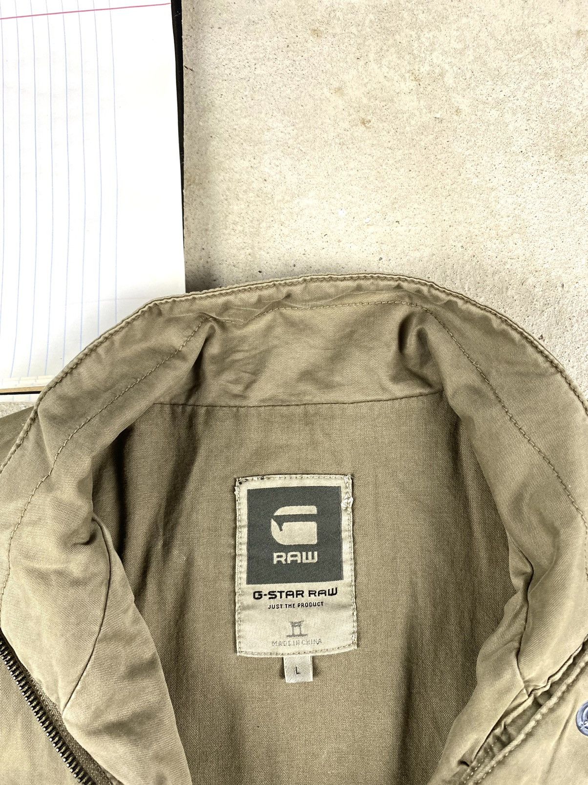 G-Star Vintage 90's G-Star Raw Jacket Military Pocket Archival Size US L / EU 52-54 / 3 - 18 Thumbnail