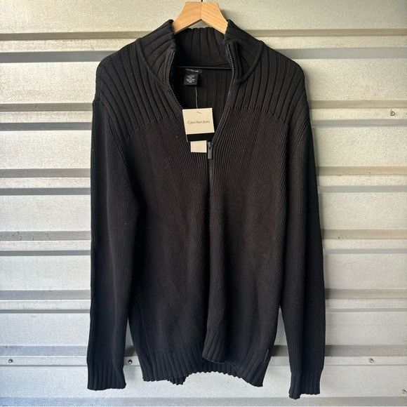 Calvin Klein NWT Calvin Klein Men's Black Sweater Sz Large L Size US L / EU 52-54 / 3 - 1 Thumbnail