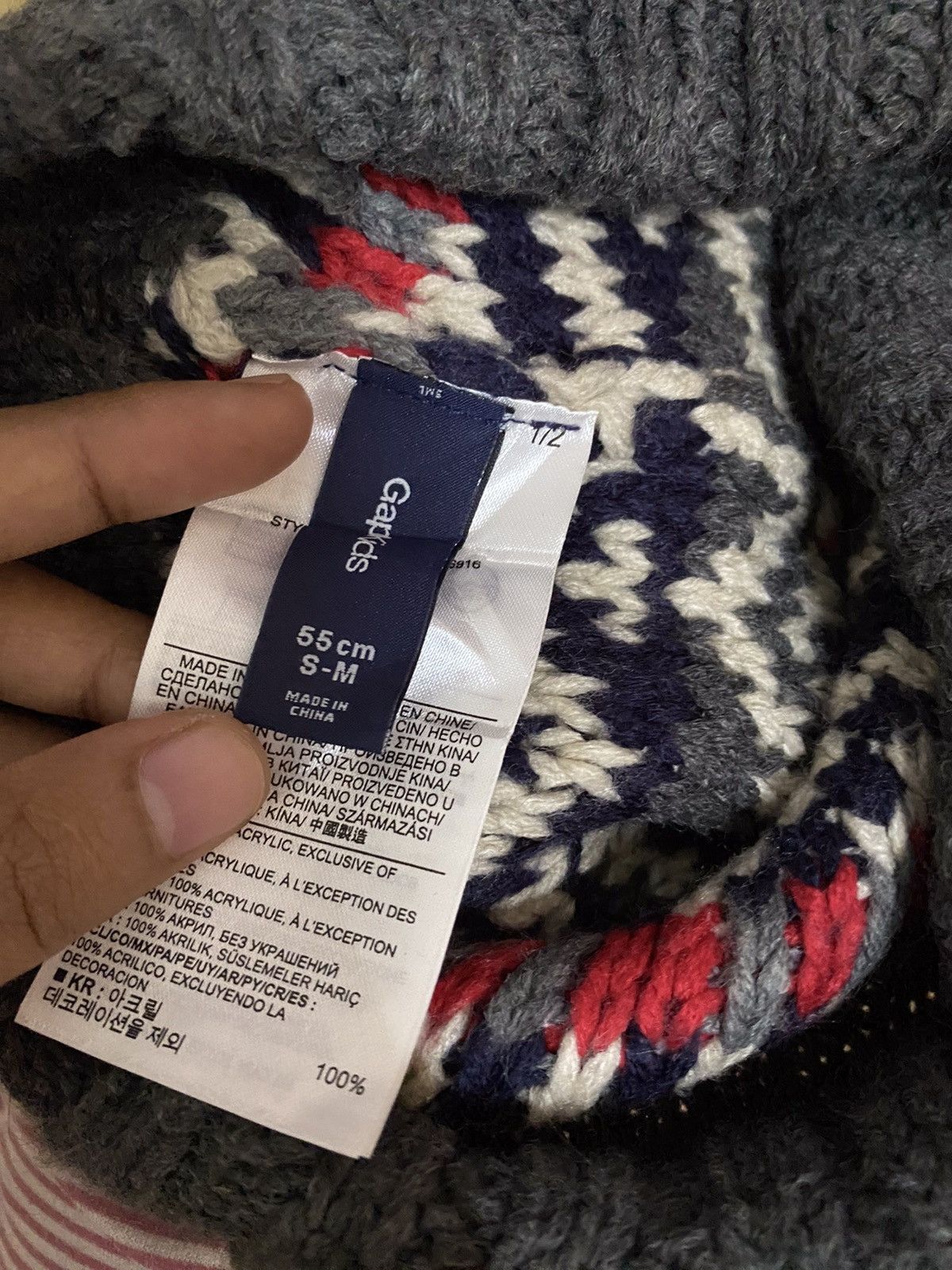 Gap × Vintage Vintage Gap Beanie Hat Size ONE SIZE - 5 Thumbnail