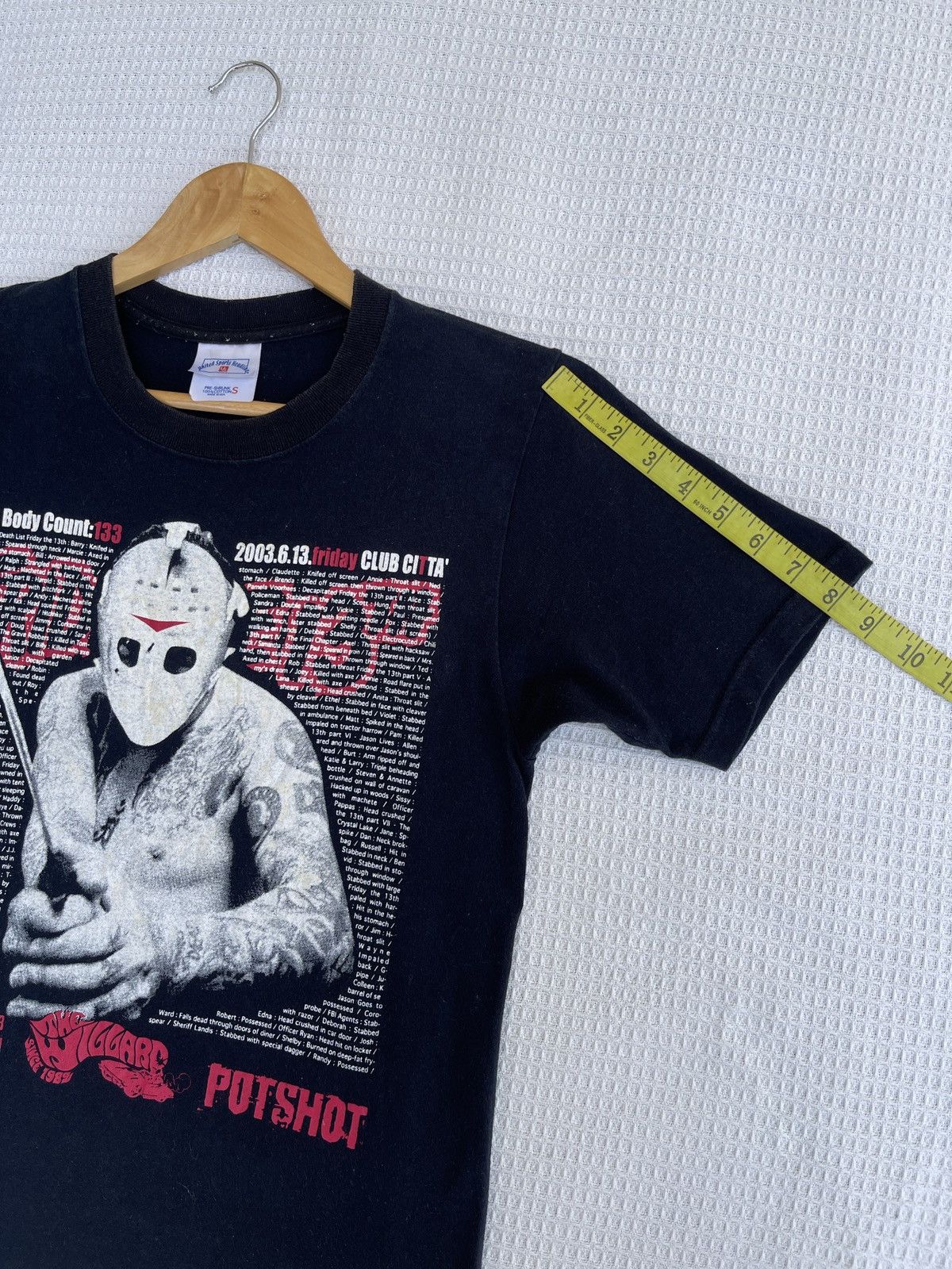 Band Tees × Expert Horror Last Drop🔥Rare🔥Vtg FRIDAY THE 13th x Balzac Horror T Shirt Size US S / EU 44-46 / 1 - 14 Thumbnail
