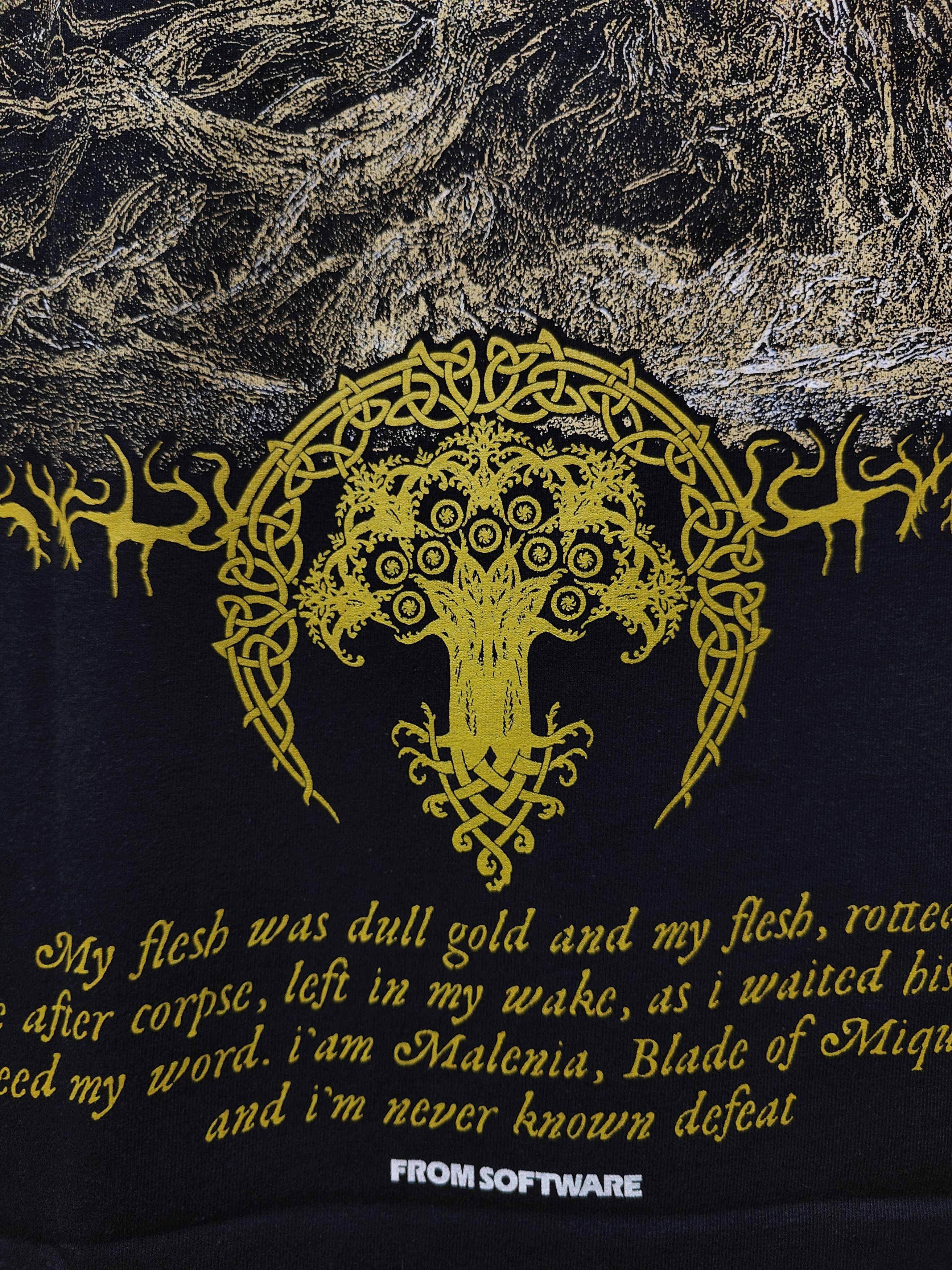 Playstation Elden Ring "Milenia, Blade Of Miquella" T-shirt Size US XL / EU 56 / 4 - 10 Thumbnail
