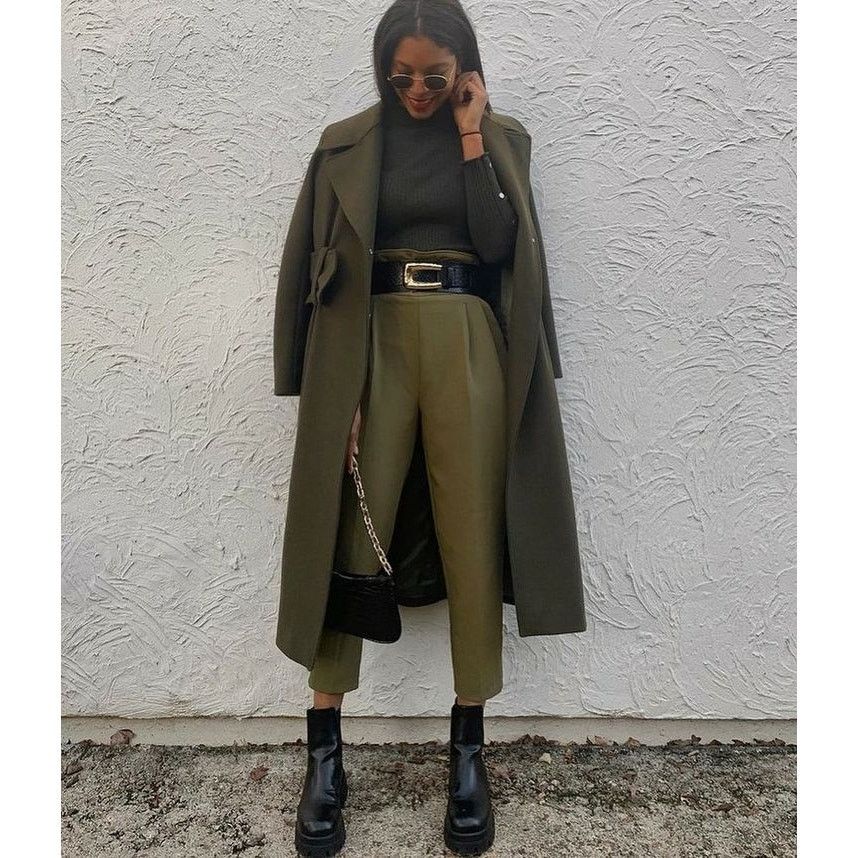 Bottega Veneta Bottega Veneta Salon 02 Army Green Ribbed Knit Sweater | NEW Size L / US 10 / IT 46 - 3 Thumbnail