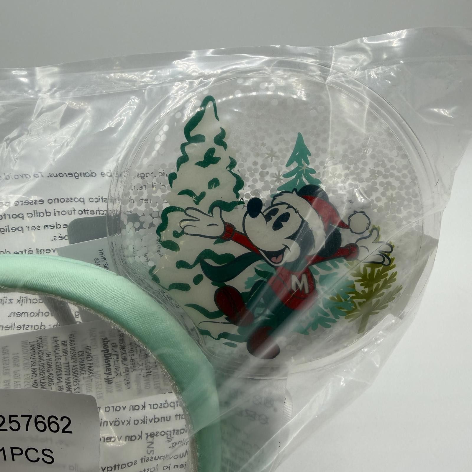 Disney Disney Ears Headband – 2022 Holiday Snow Globe Size ONE SIZE - 4 Thumbnail