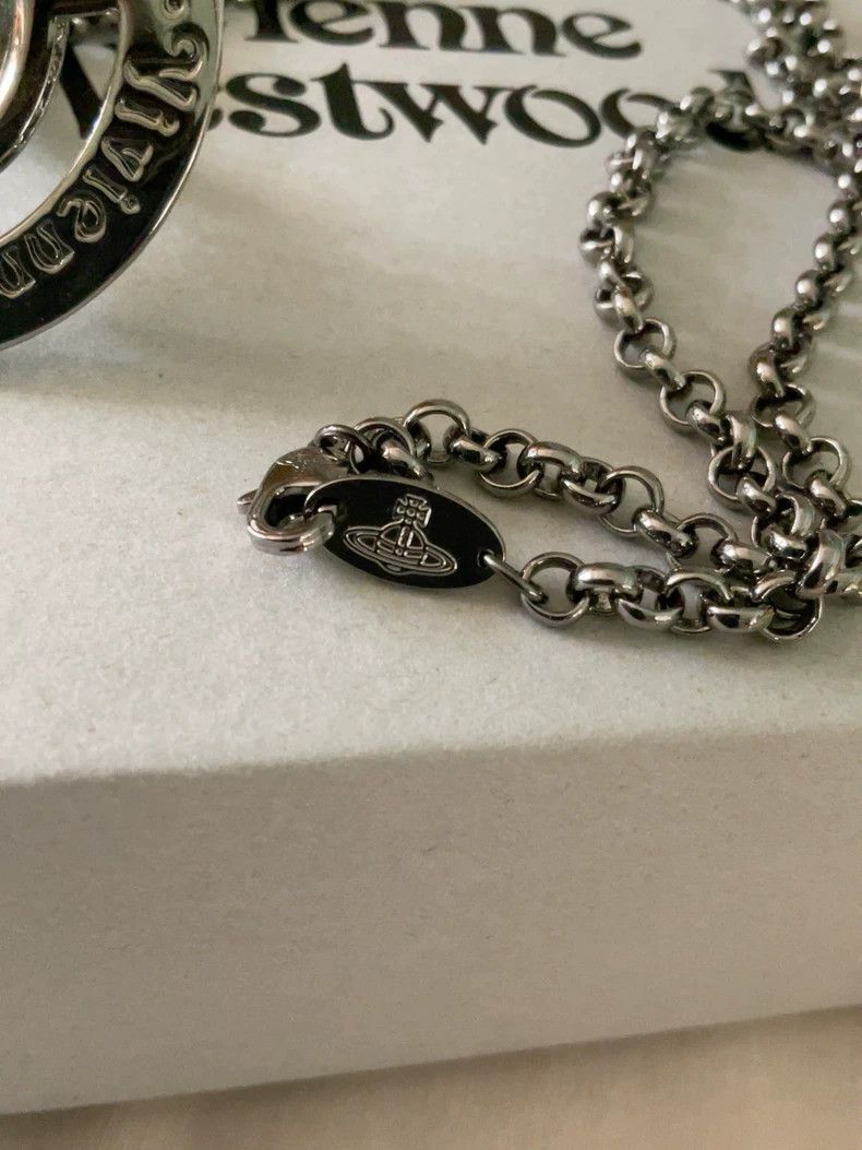 Vivienne Westwood Vivienne Westwood Gun black large orb necklace Size ONE SIZE - 4 Thumbnail