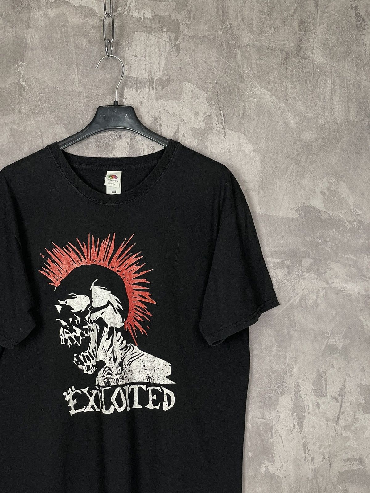 Band Tees × Vintage Vintage The Exploited Fuck The System Metal Rare Band Tee Size US M / EU 48-50 / 2 - 4 Thumbnail