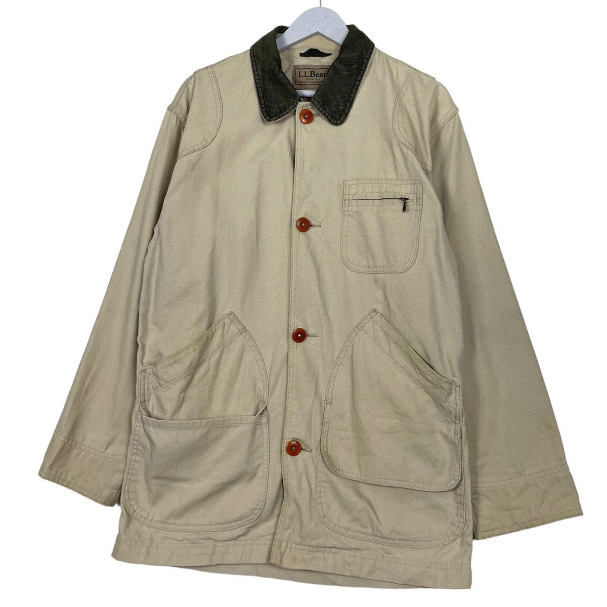 Japanese Brand × L.L. Bean 💥VINTAGE LL BEAN WORKER CHORE SURVIVAL JACKET Size US M / EU 48-50 / 2 - 2 Thumbnail