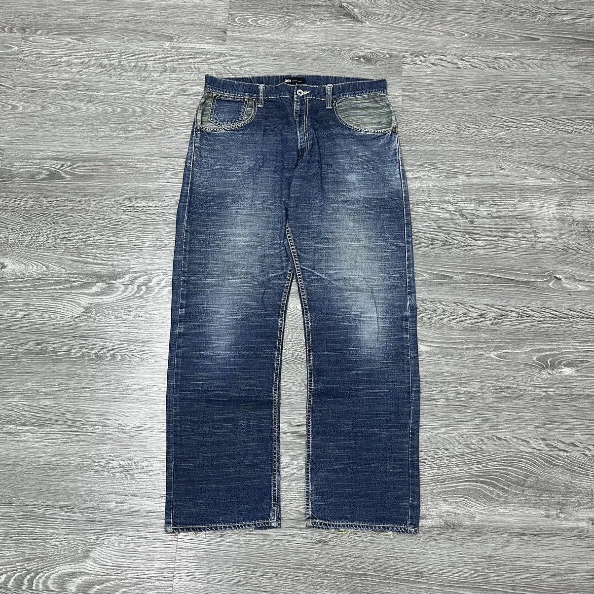 Japanese Brand CNCV Concave Attempt Weaving Denim Pant Size US 33 - 1 Thumbnail